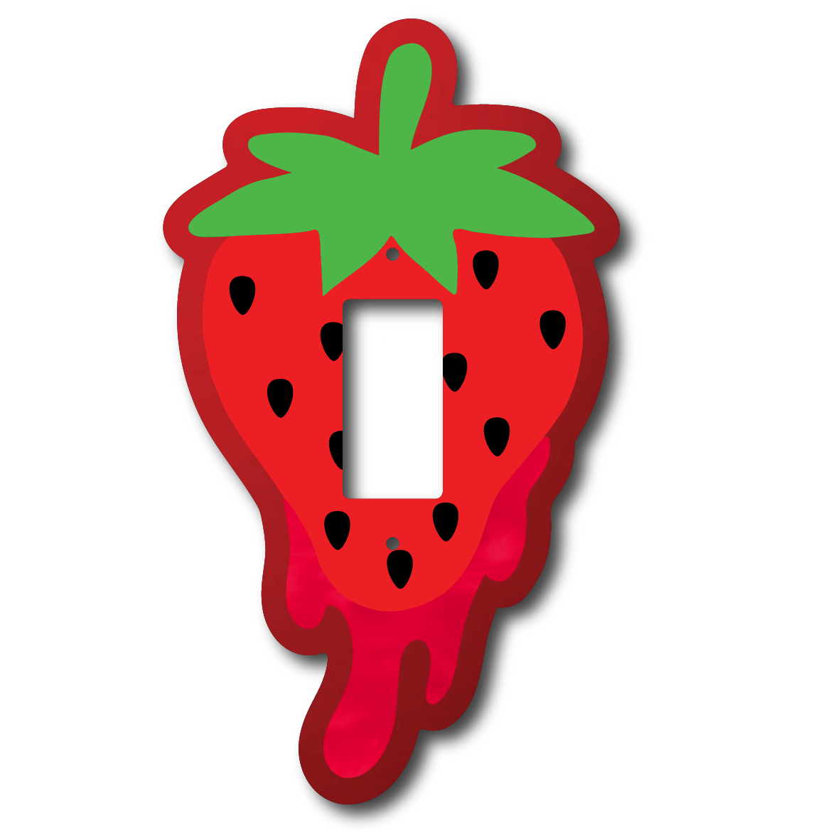 The Strawberry Light Switch Cover