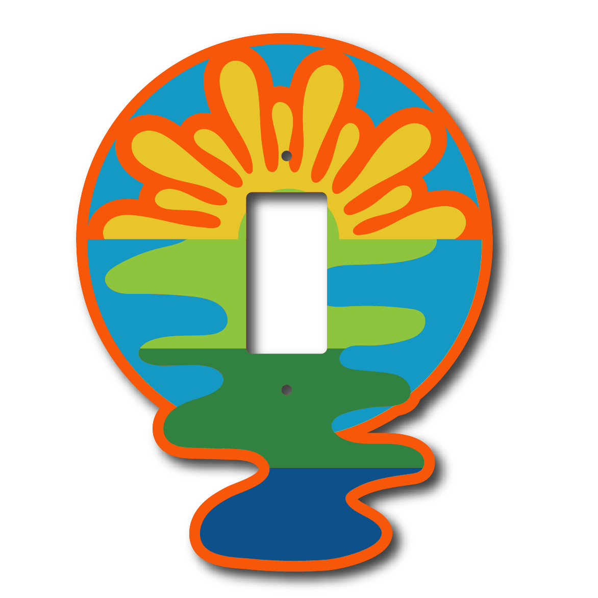 Sunset Light Switch Cover