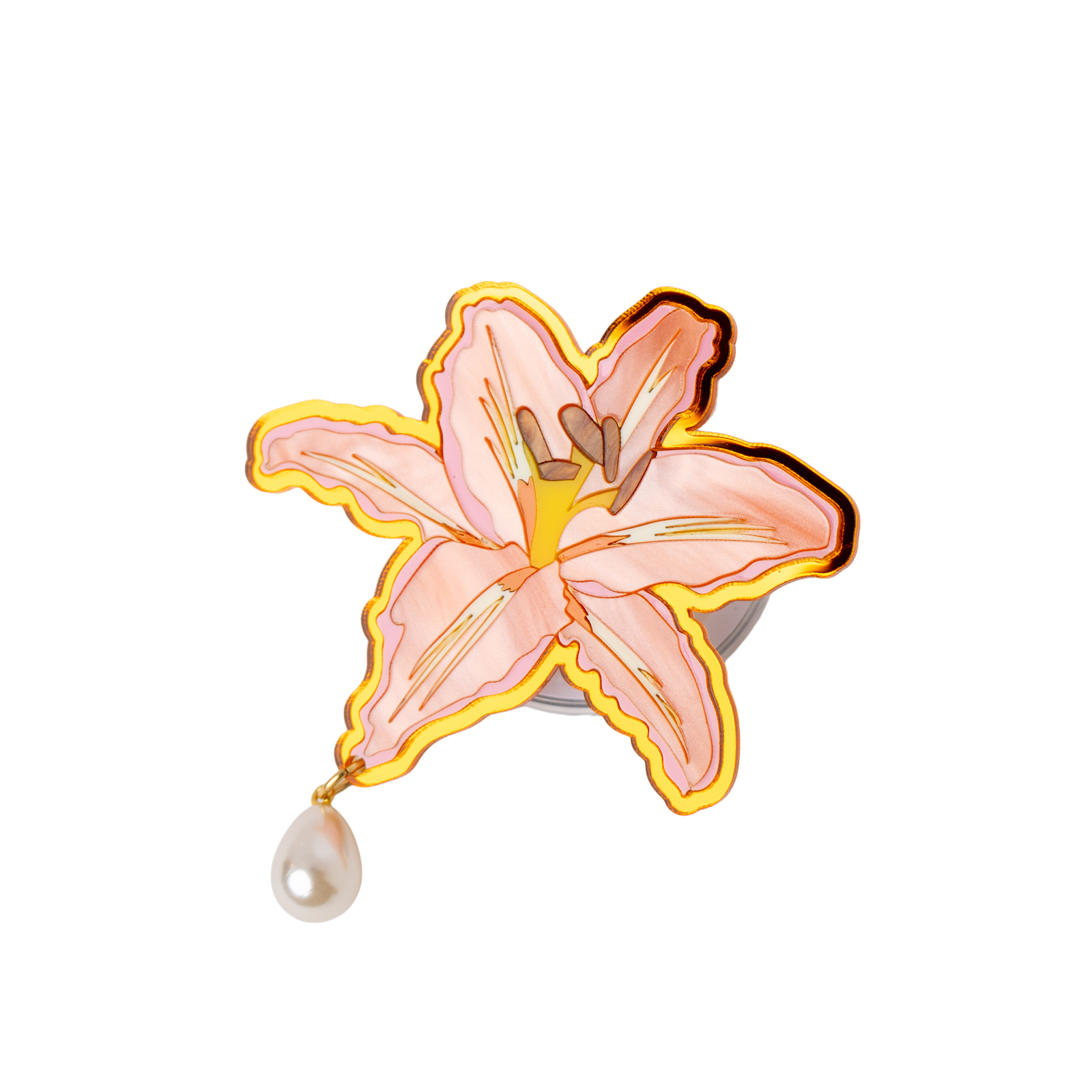 Lily MagSafe Phone Charm