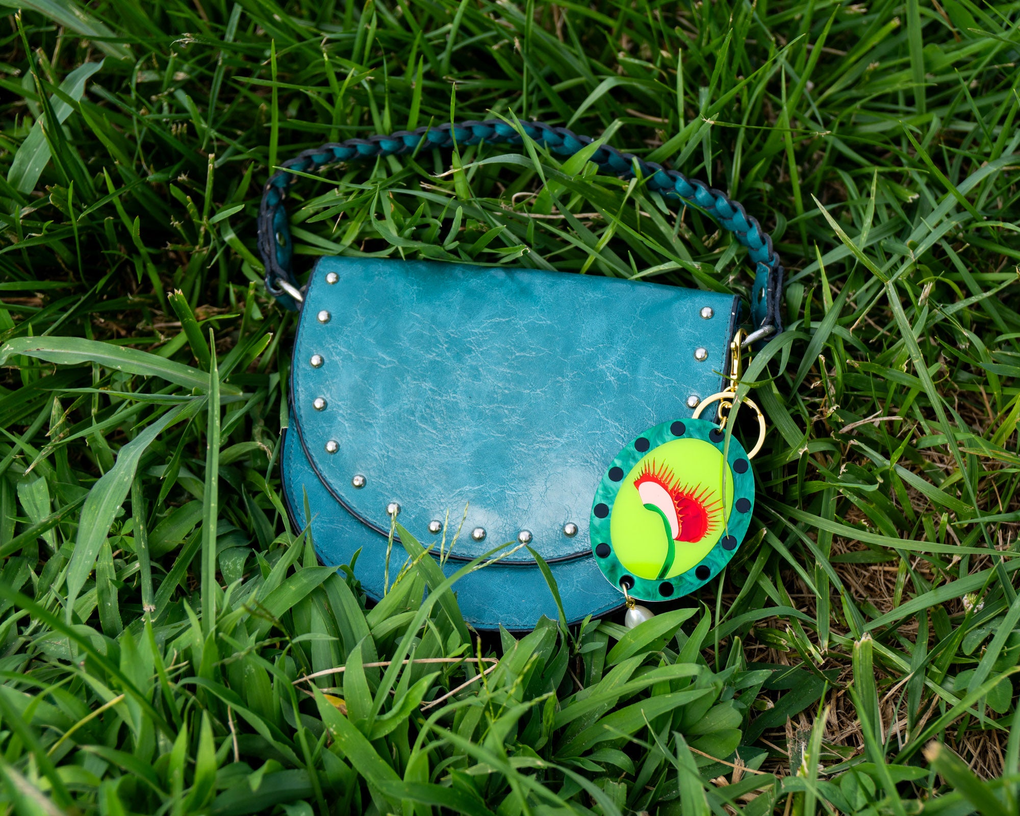 Venus Flytrap Bag Charm