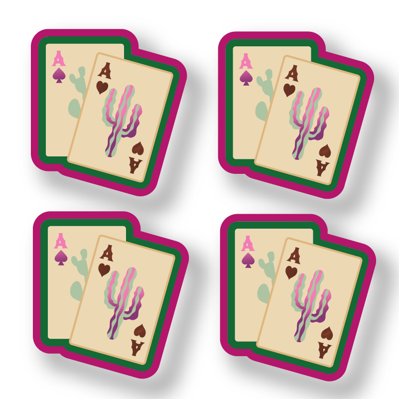 Texas Hold Em Coasters