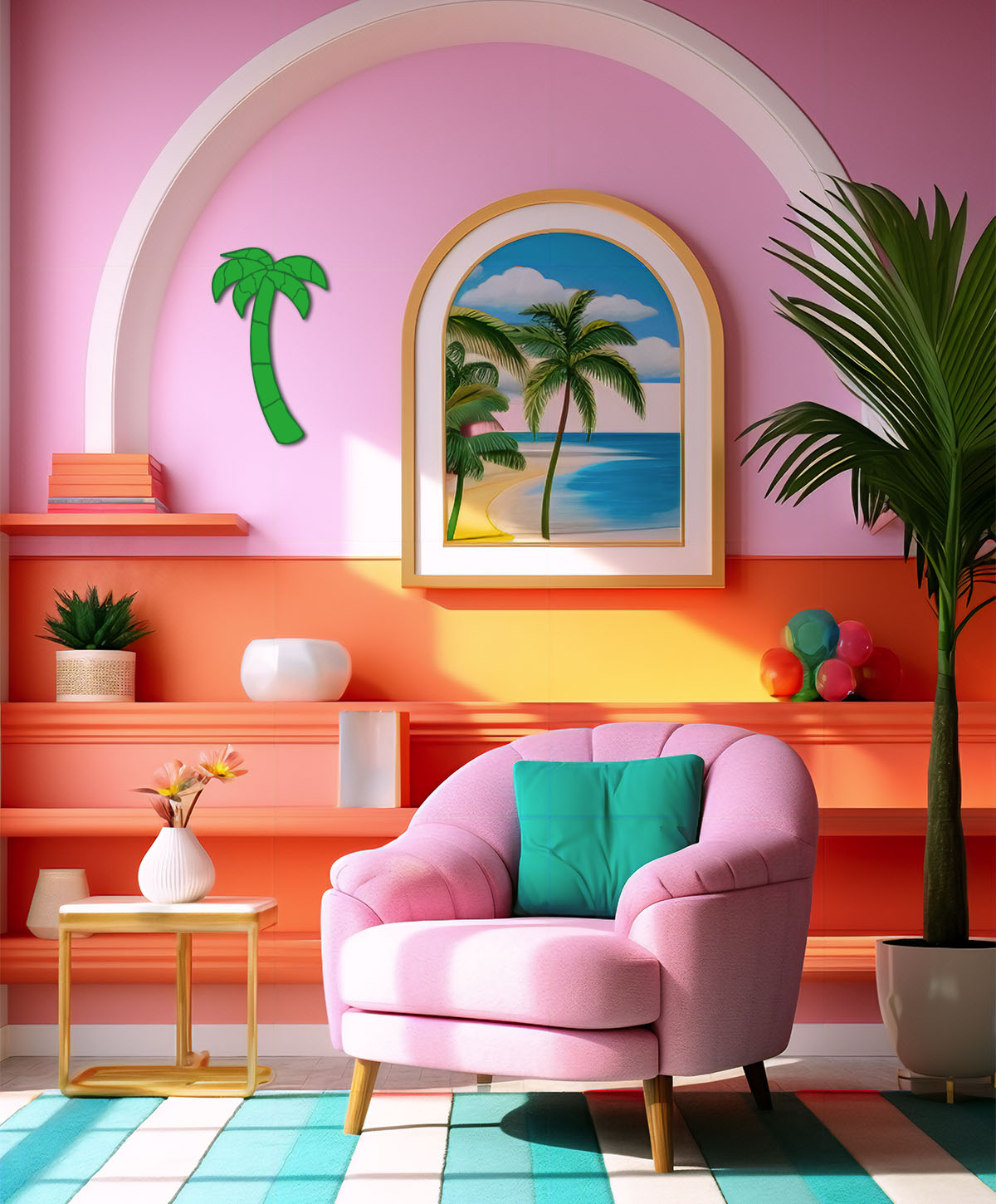 The Palm Wall Art