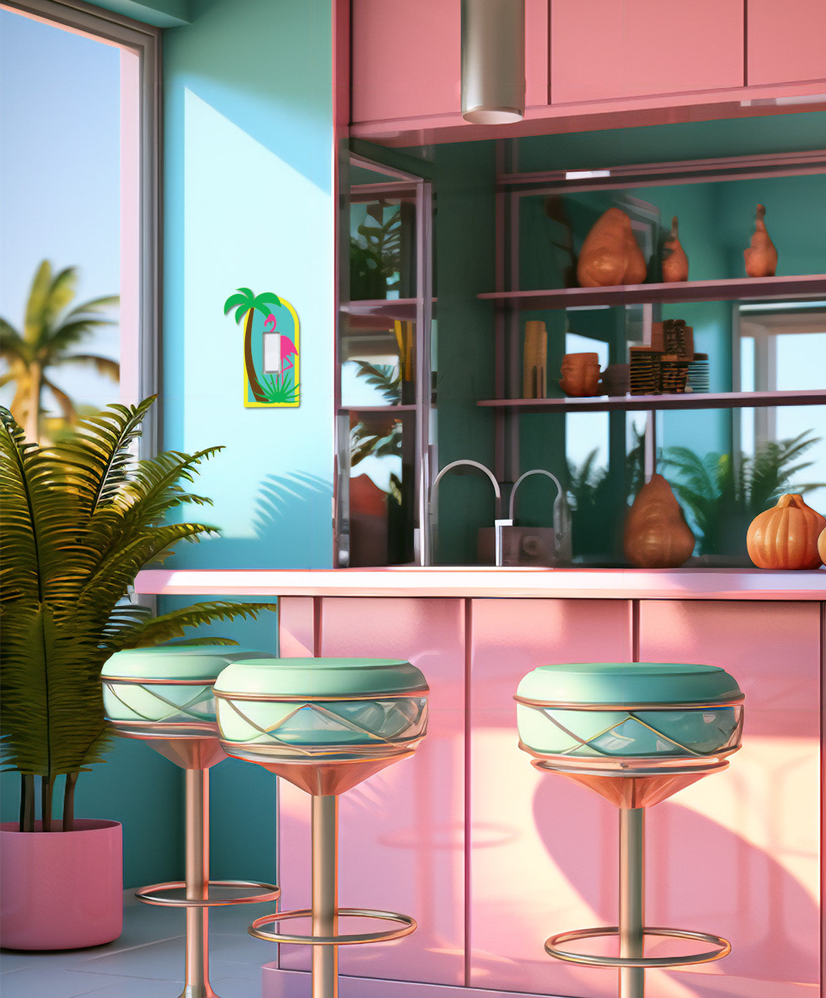 Tropical Paradise Outlet Cover