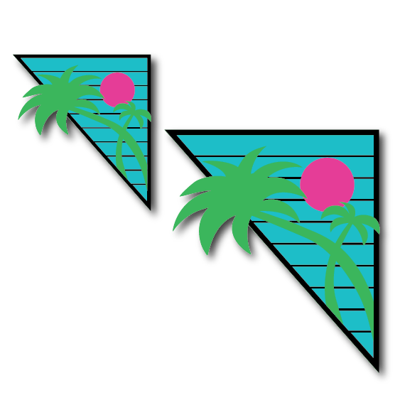 Vice City Wall Art
