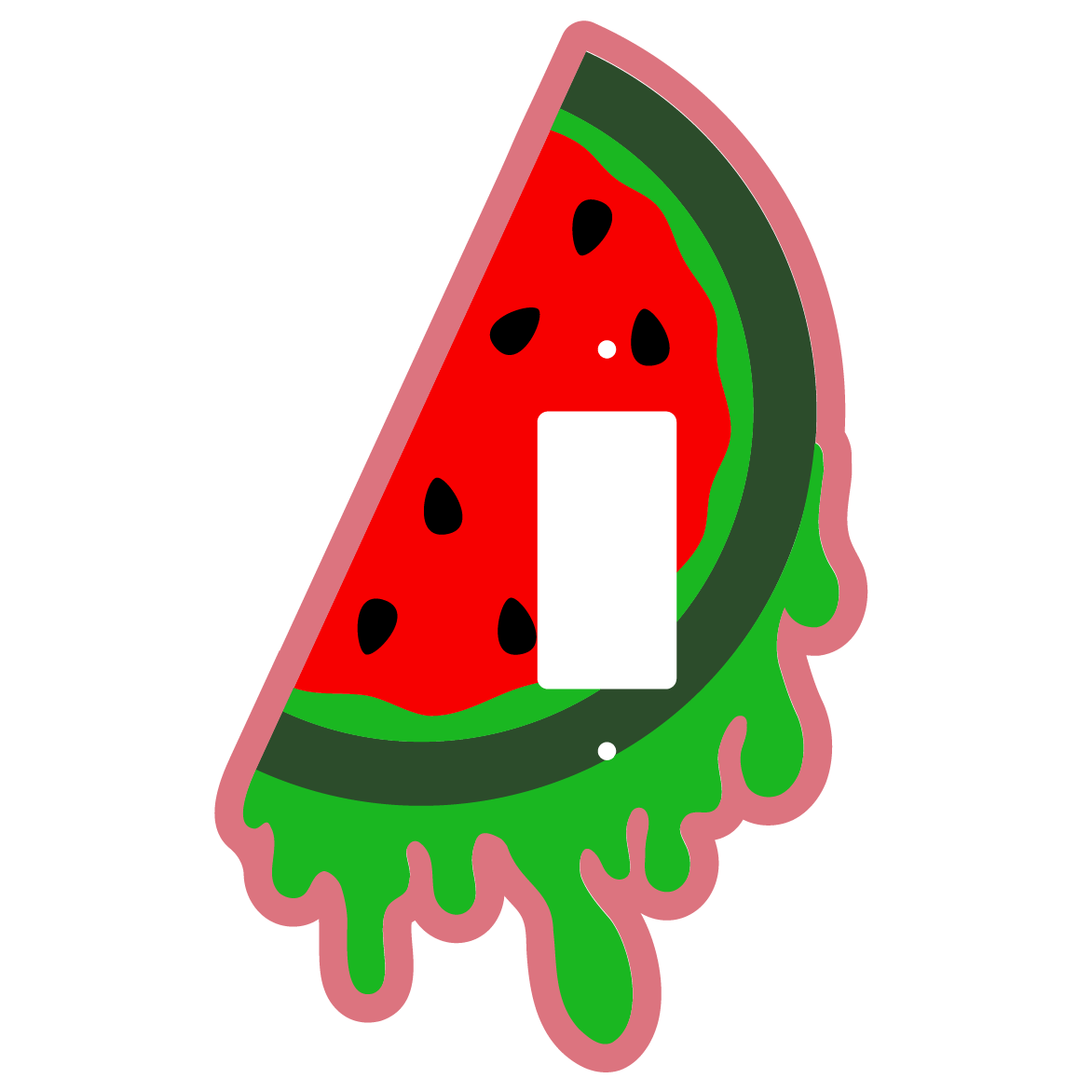 The Watermelon Slice Light Switch Cover