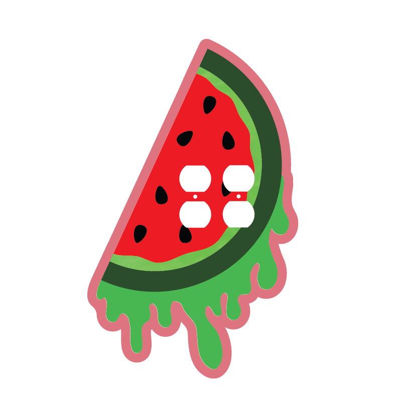 The Watermelon Slice Outlet Cover