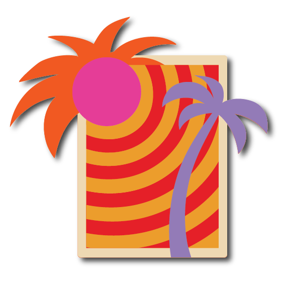 Island Sun Wall Art