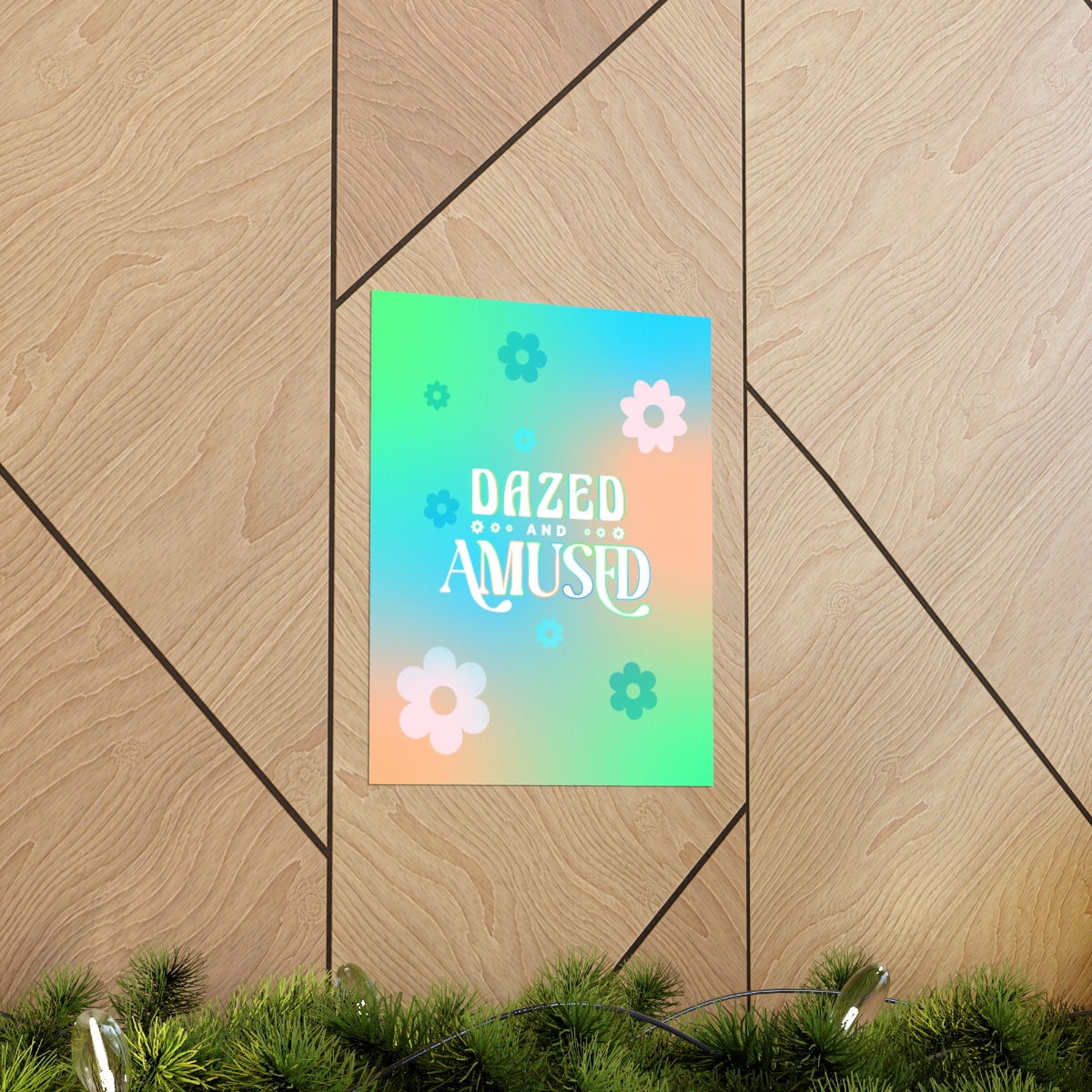 Dazed & Amused Wall Art Print