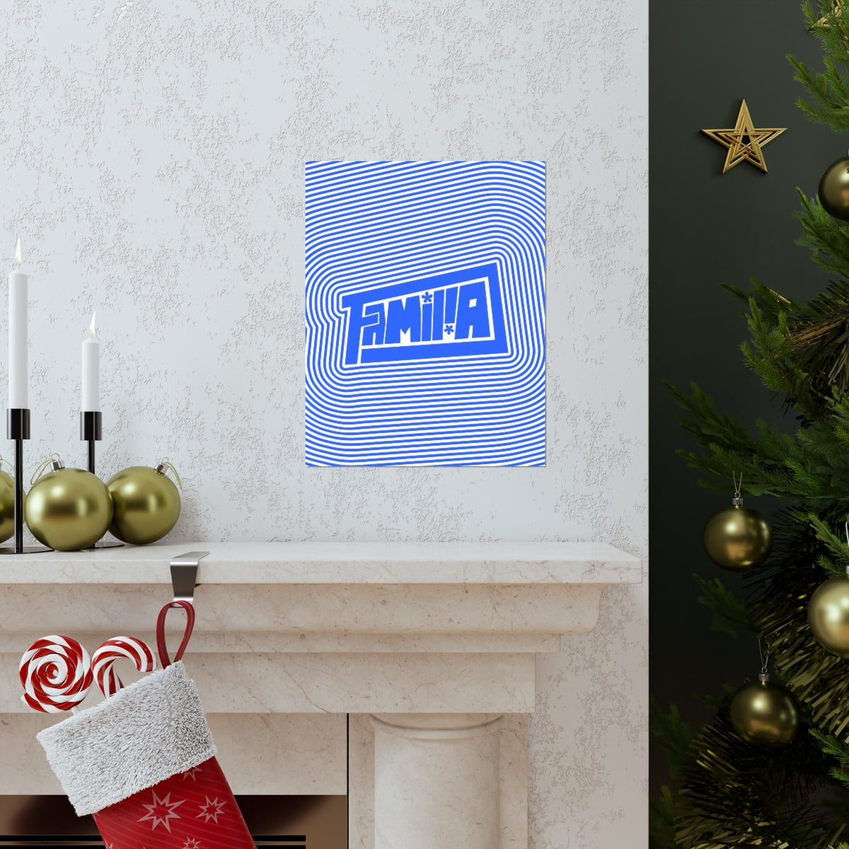 Familia Wall Art Print