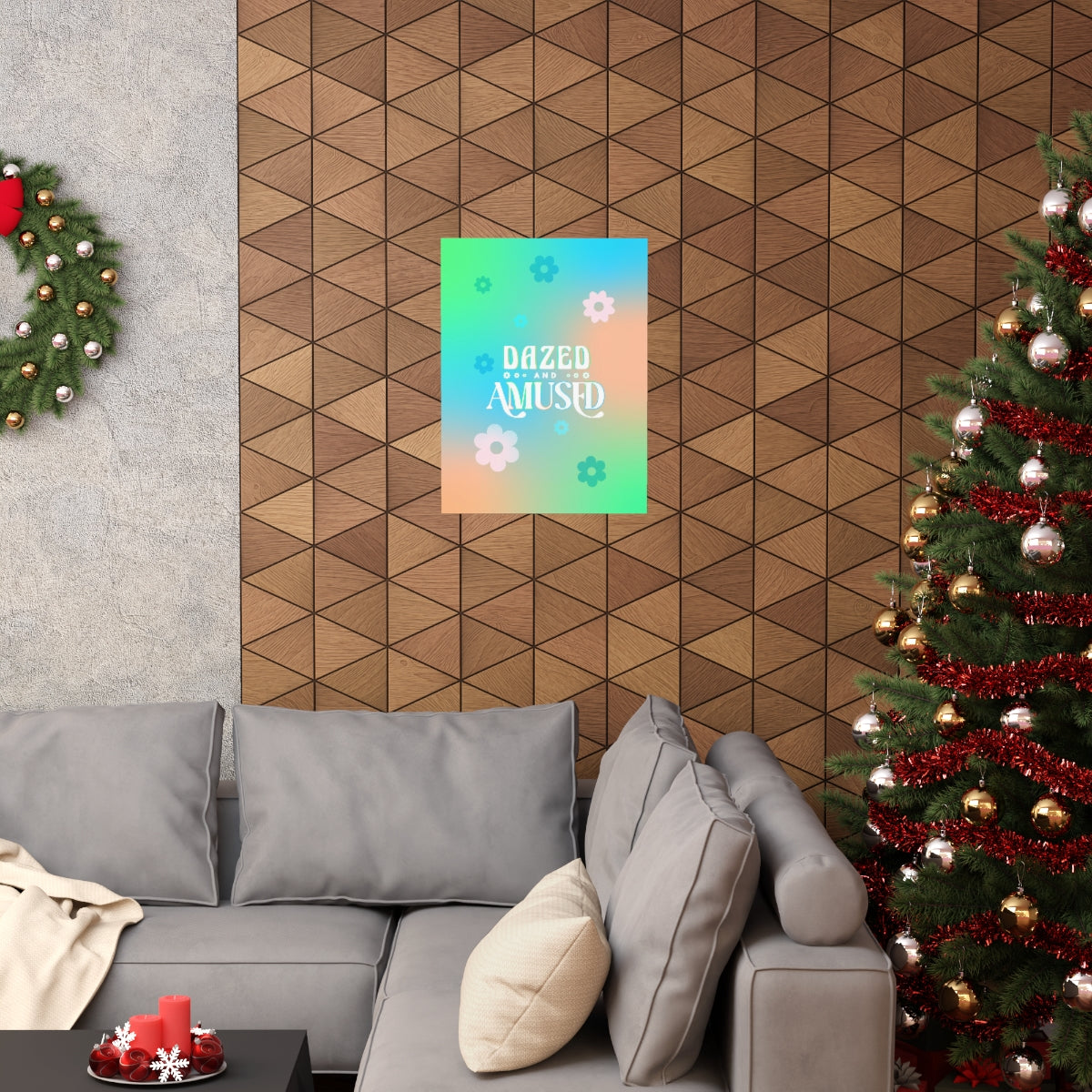 Dazed & Amused Wall Art Print
