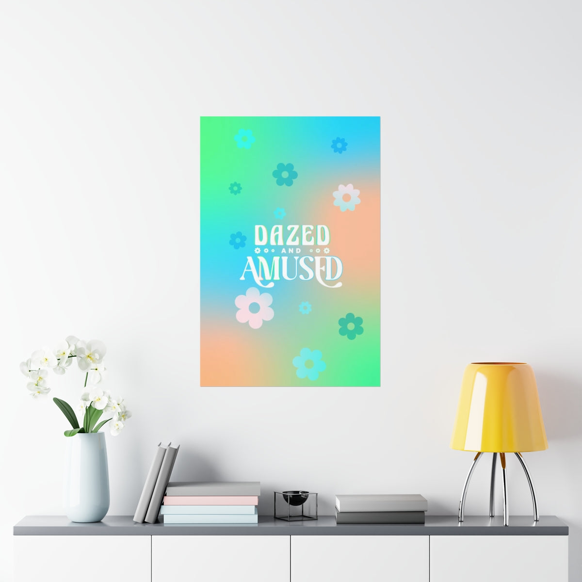 Dazed & Amused Wall Art Print