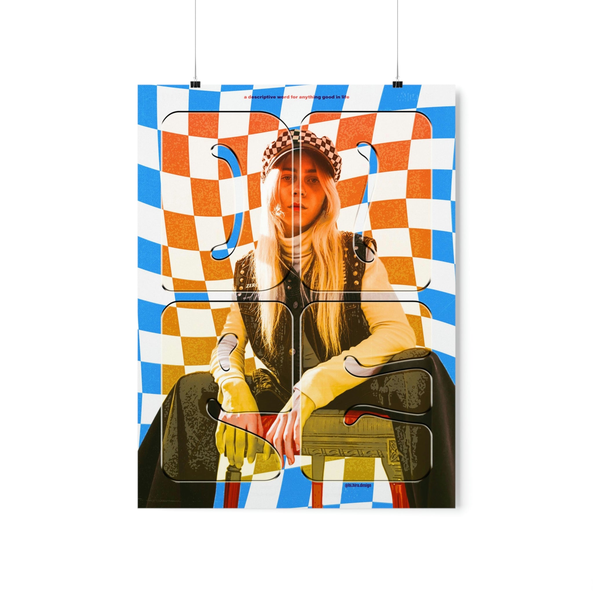 DOPE Woman Wall Art Print