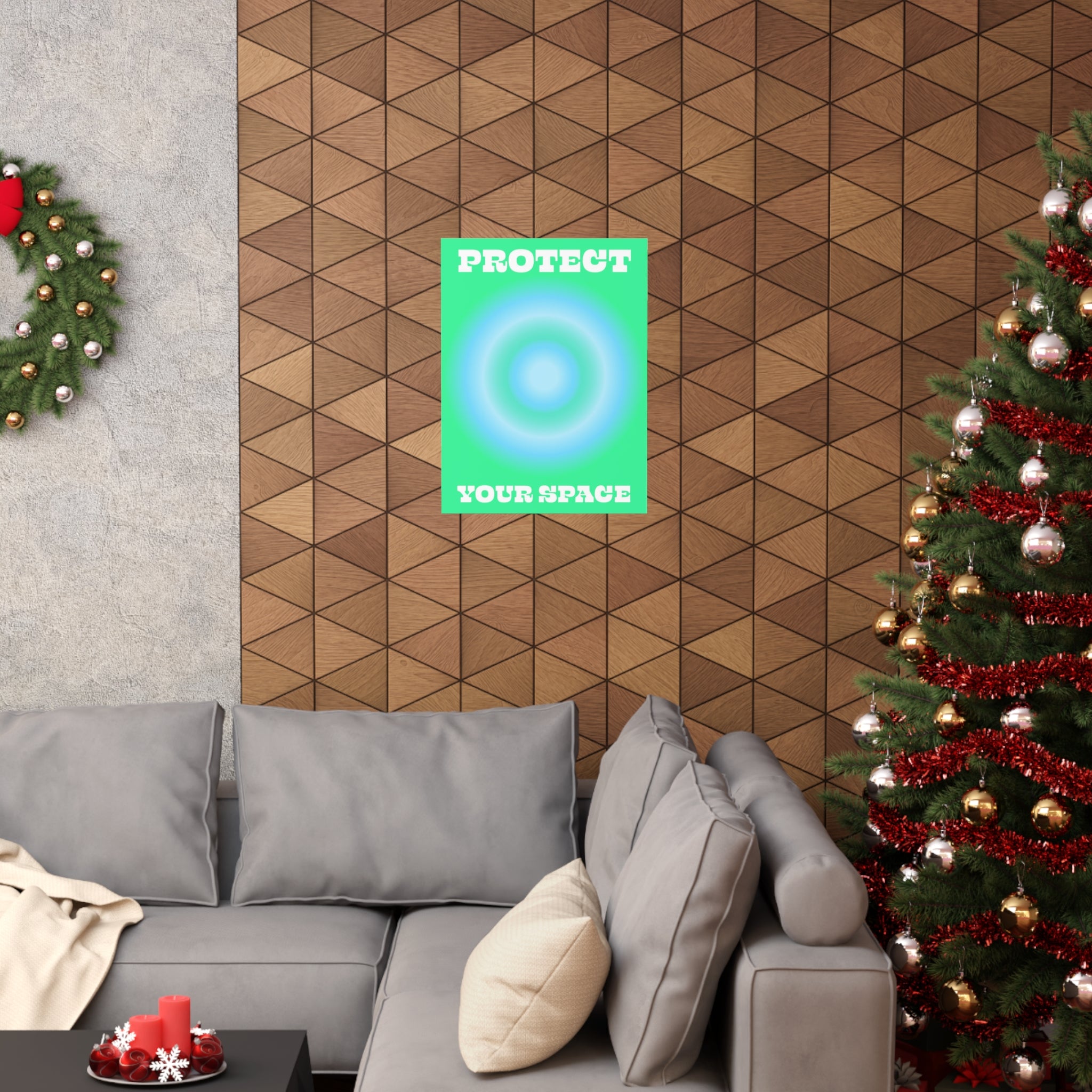 Protect Aura Wall Art Print