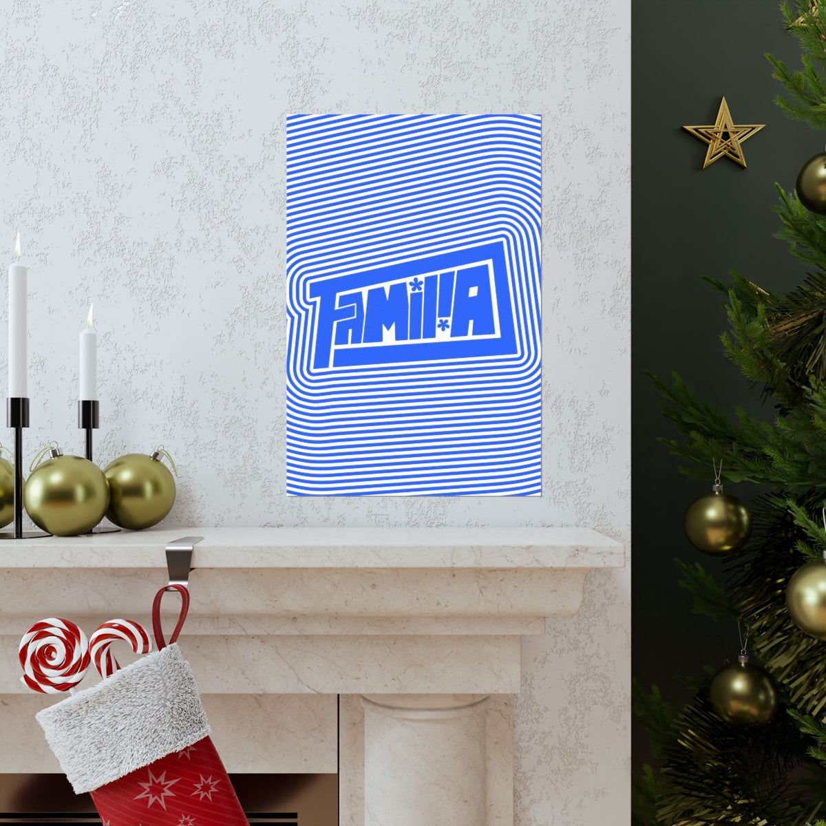Familia Wall Art Print
