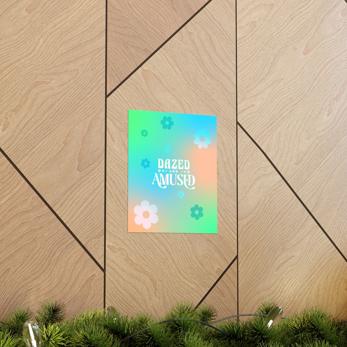 Dazed & Amused Wall Art Print
