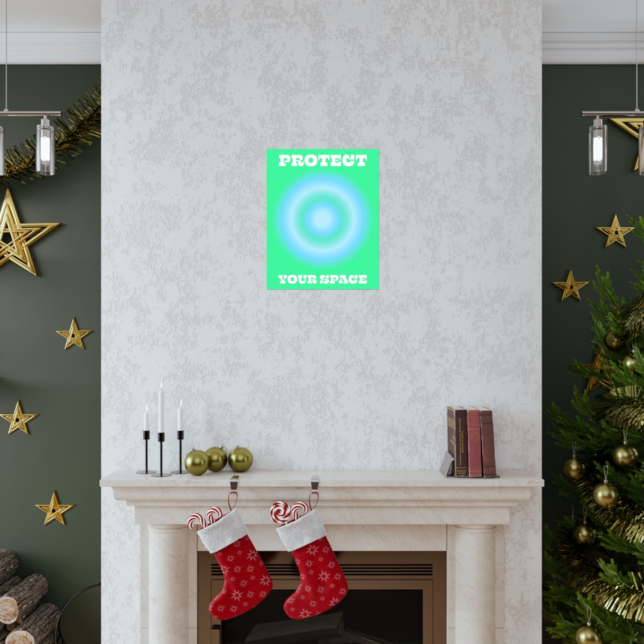 Protect Aura Wall Art Print