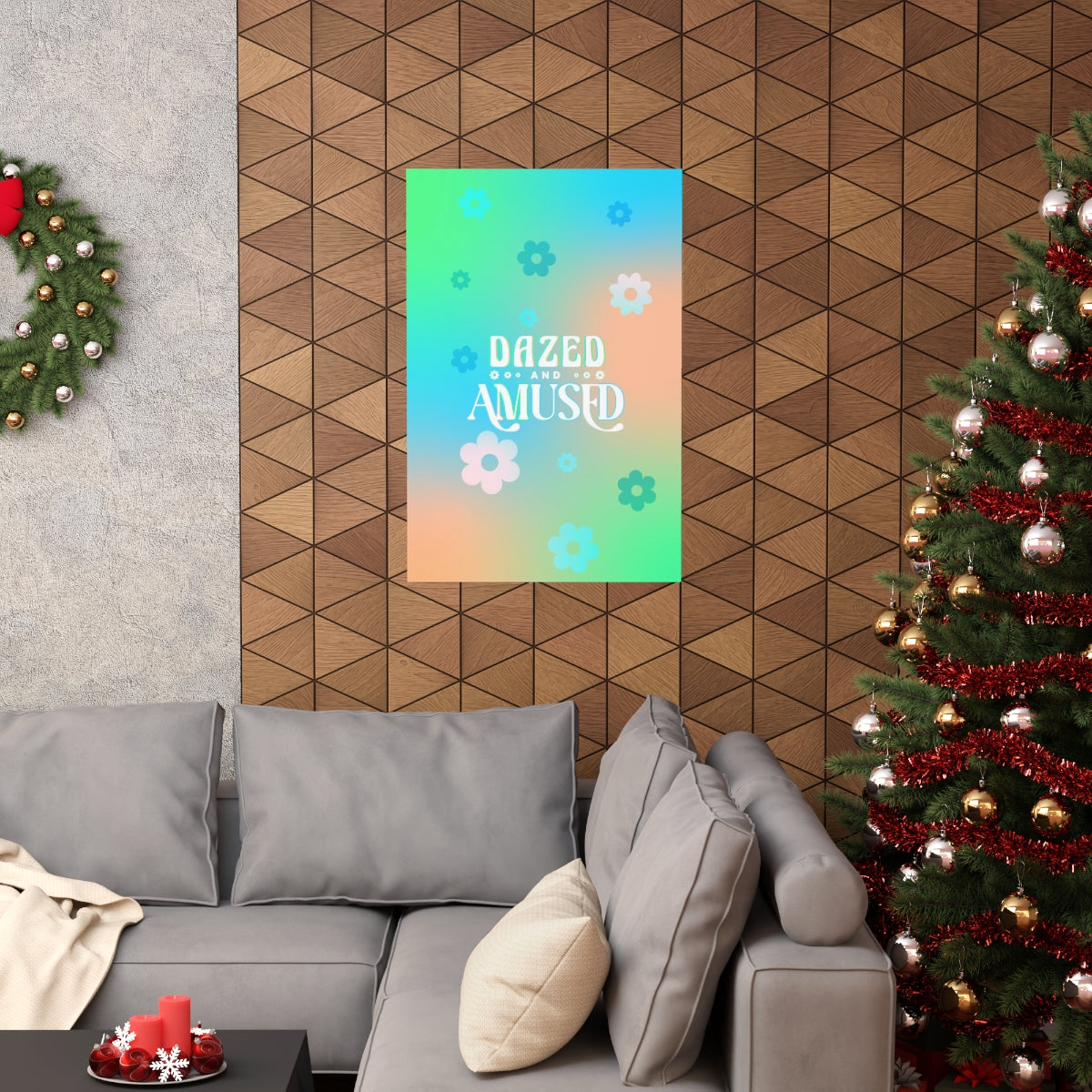 Dazed & Amused Wall Art Print
