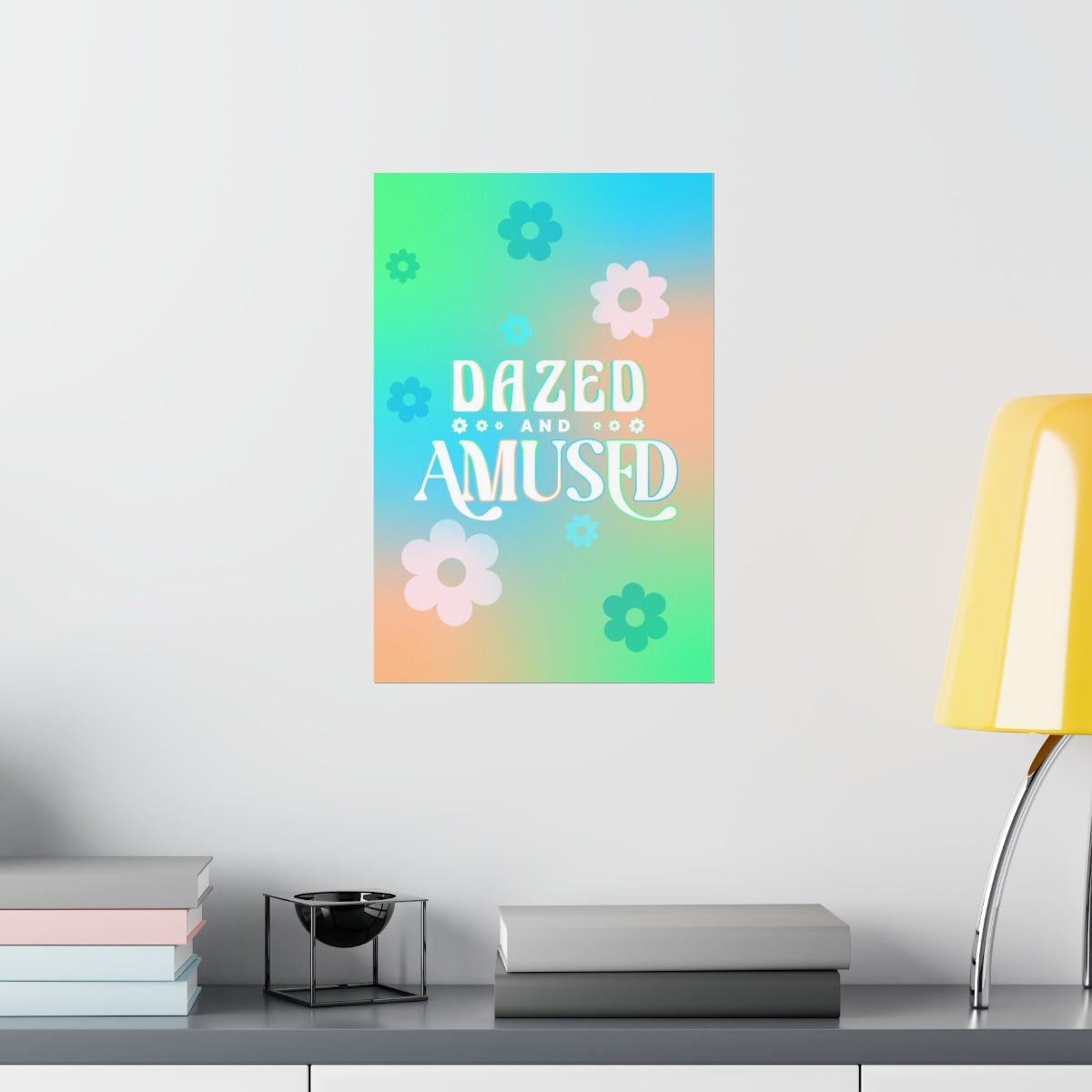 Dazed & Amused Wall Art Print