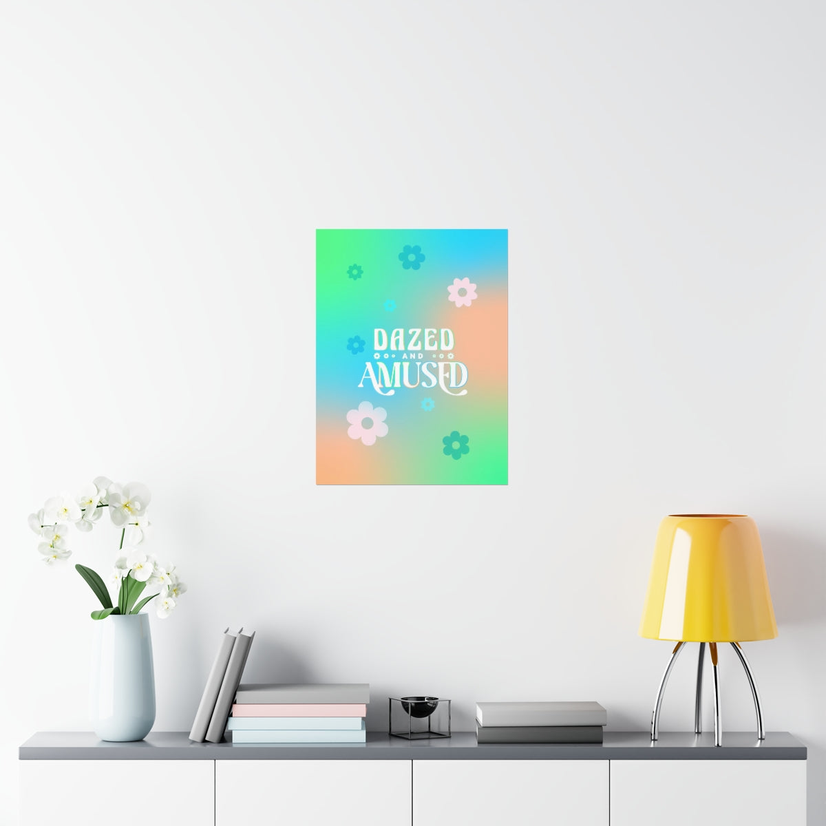 Dazed & Amused Wall Art Print