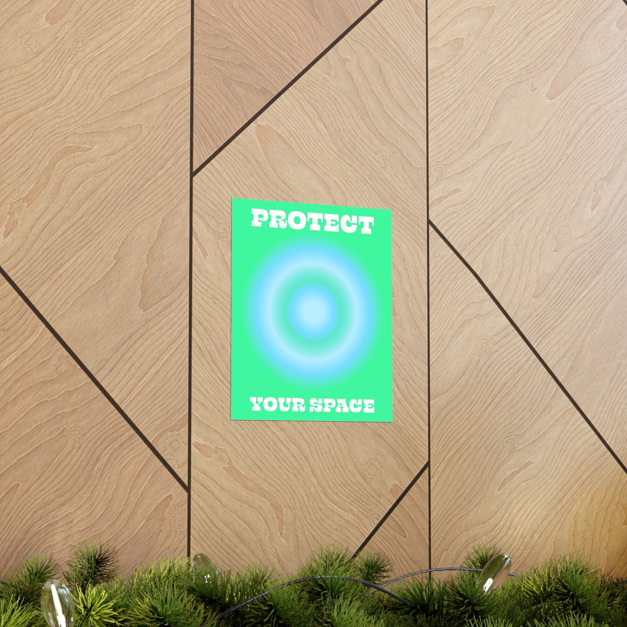 Protect Aura Wall Art Print