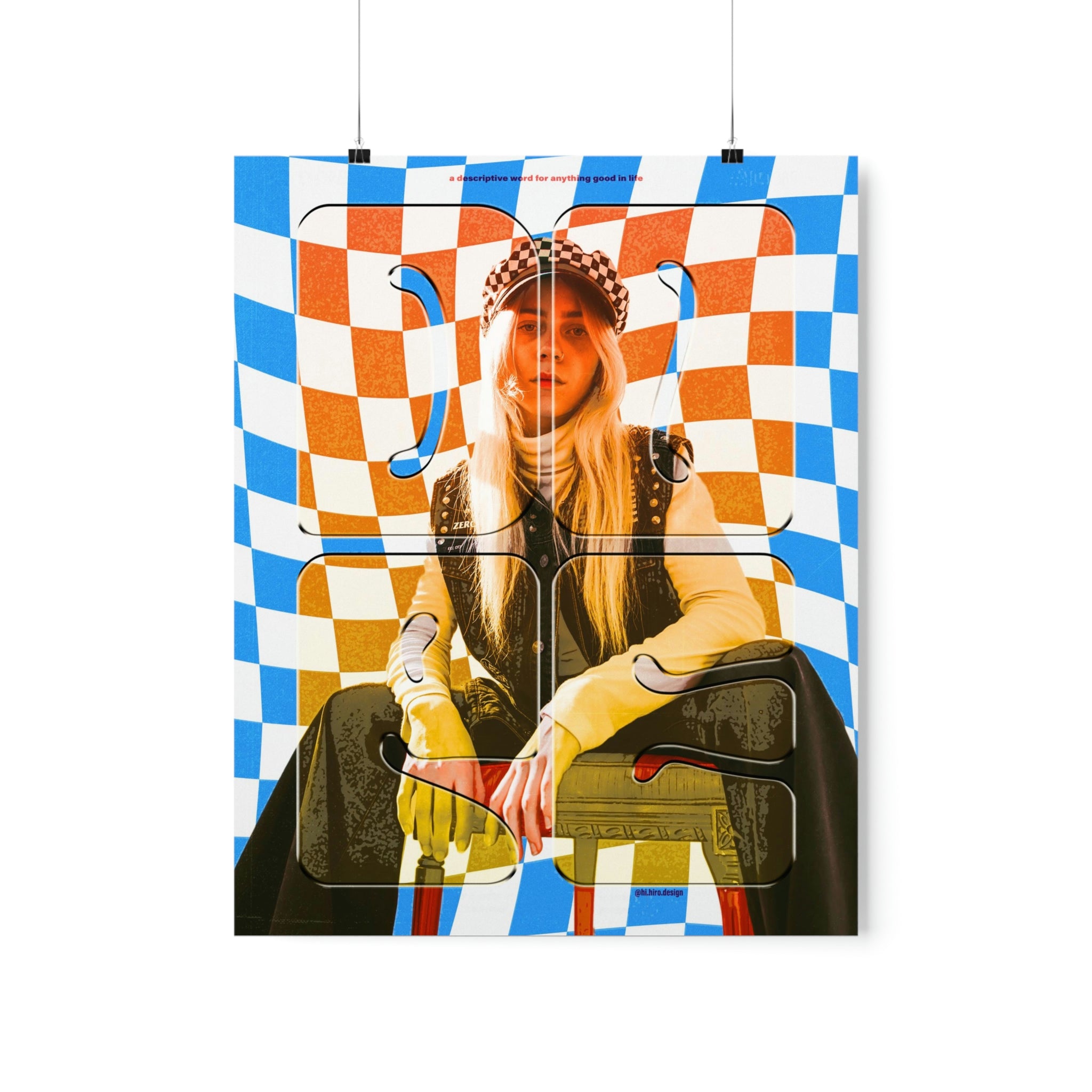 DOPE Woman Wall Art Print