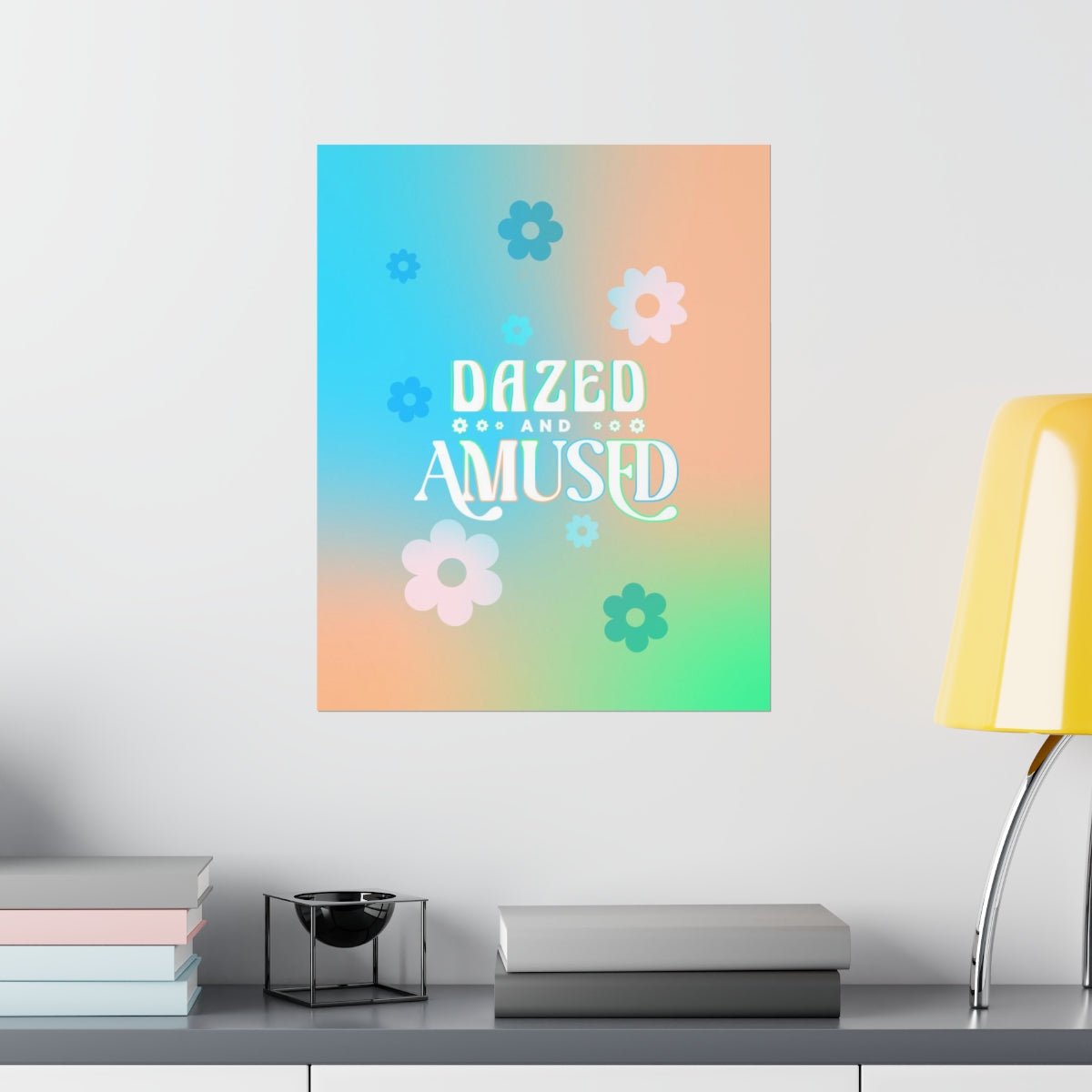 Dazed & Amused Wall Art Print