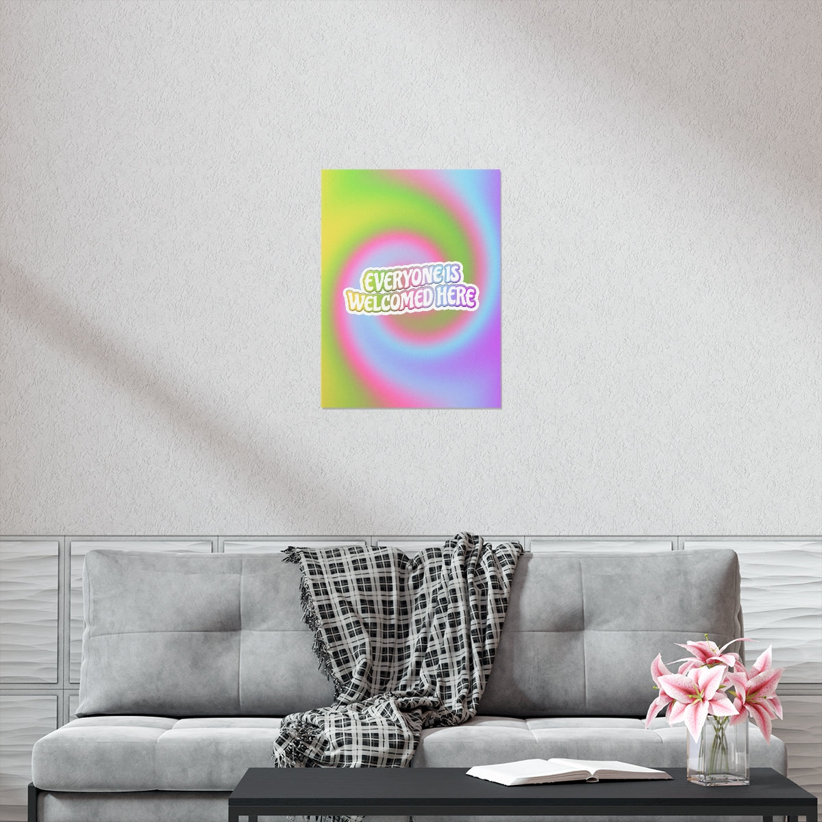 Everyone Is Welcomed Wall Art Print