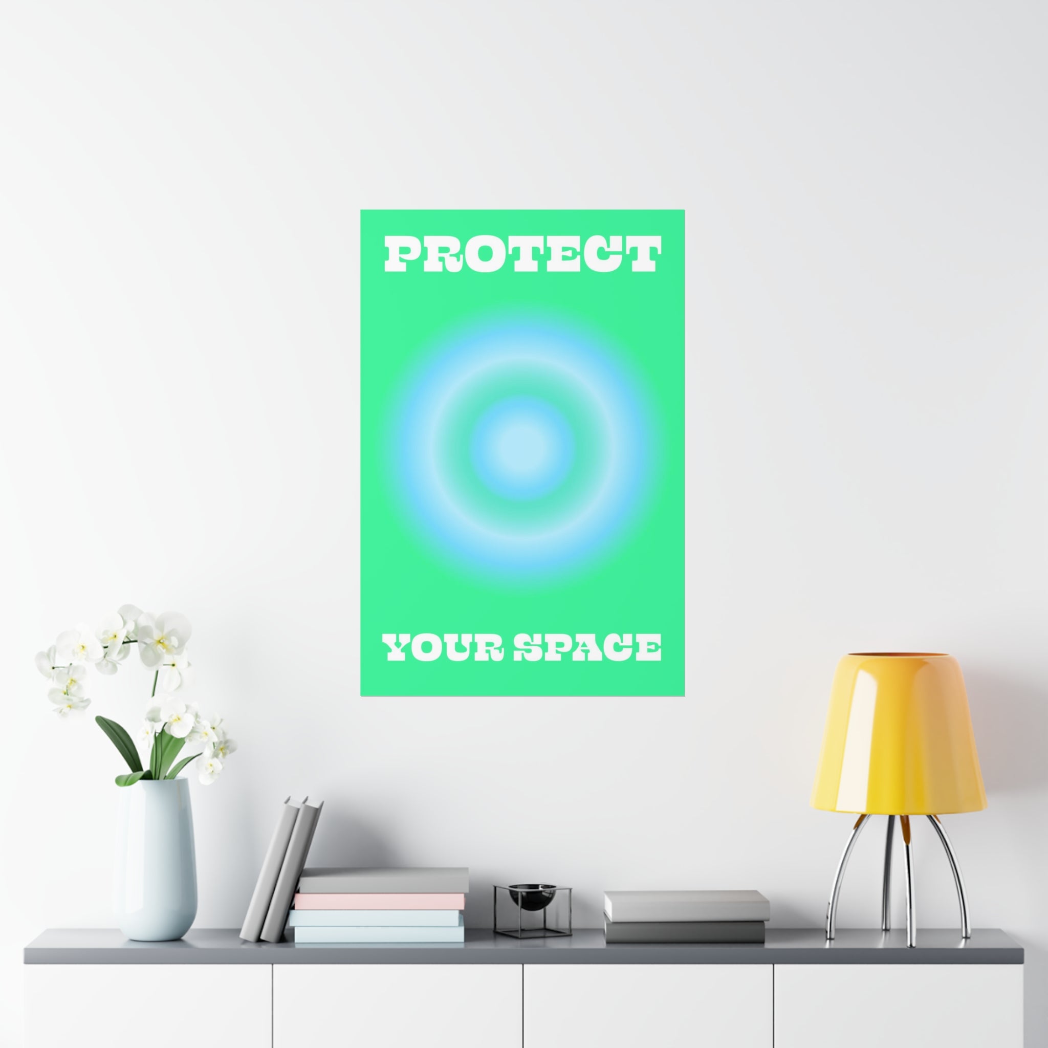 Protect Aura Wall Art Print