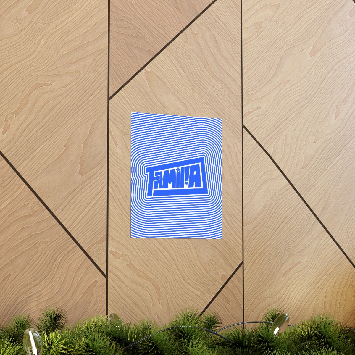 Familia Wall Art Print