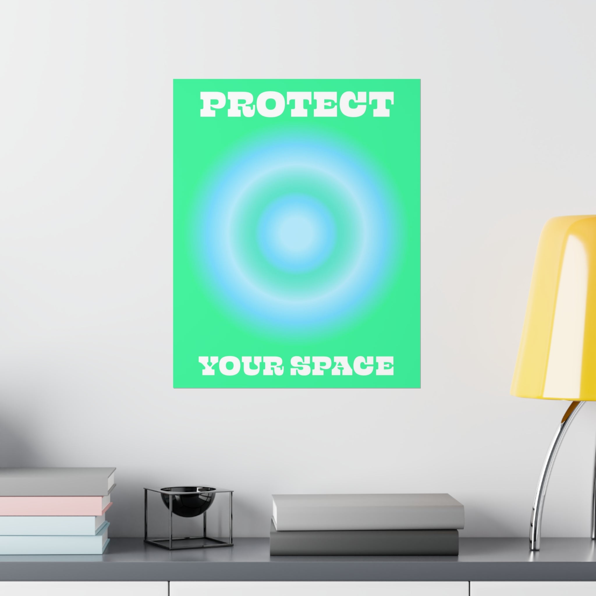 Protect Aura Wall Art Print