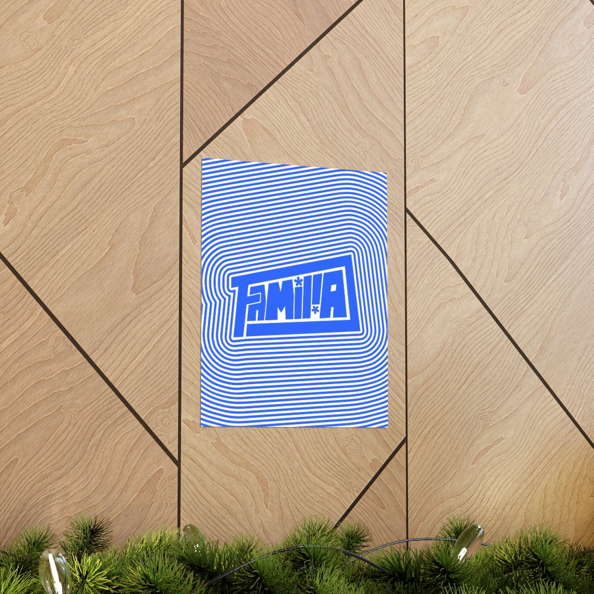 Familia Wall Art Print