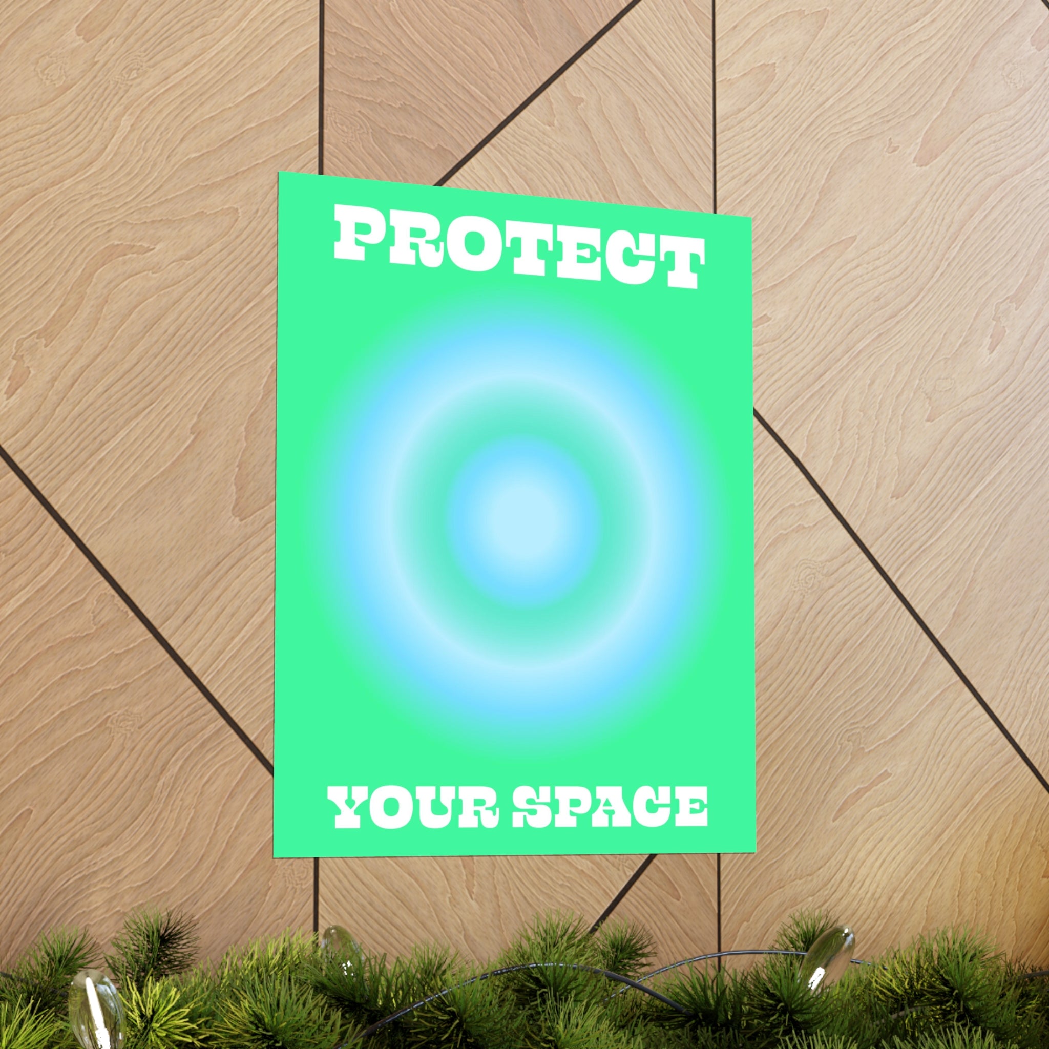 Protect Aura Wall Art Print