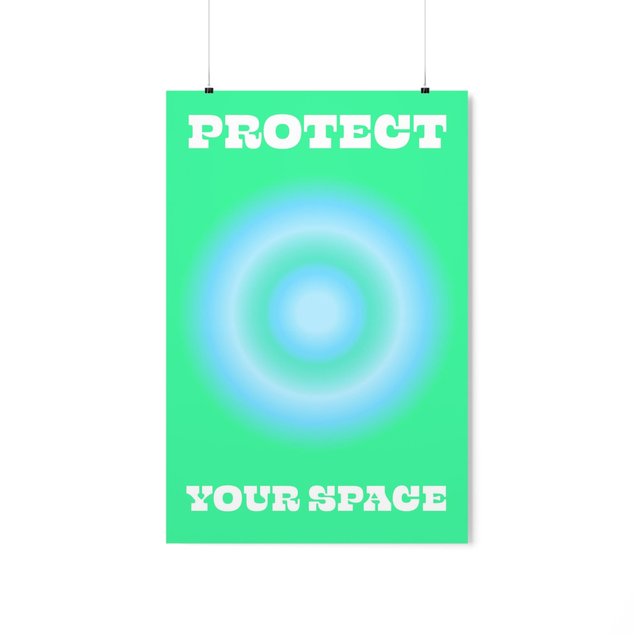 Protect Aura Wall Art Print