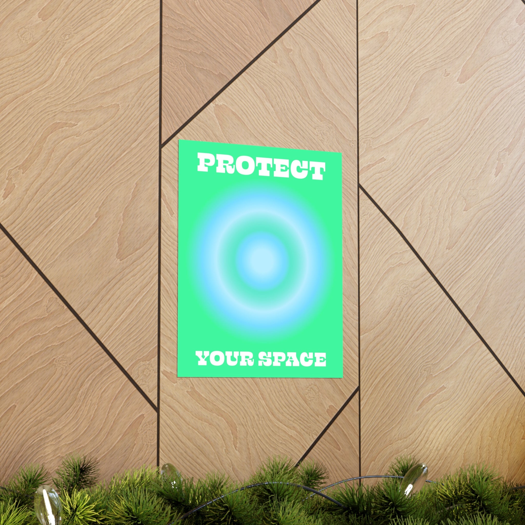 Protect Aura Wall Art Print