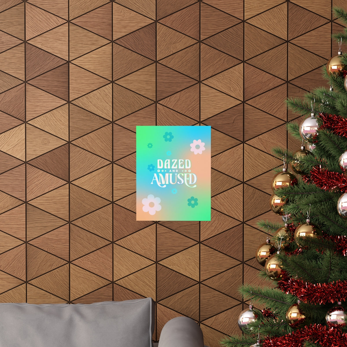 Dazed & Amused Wall Art Print