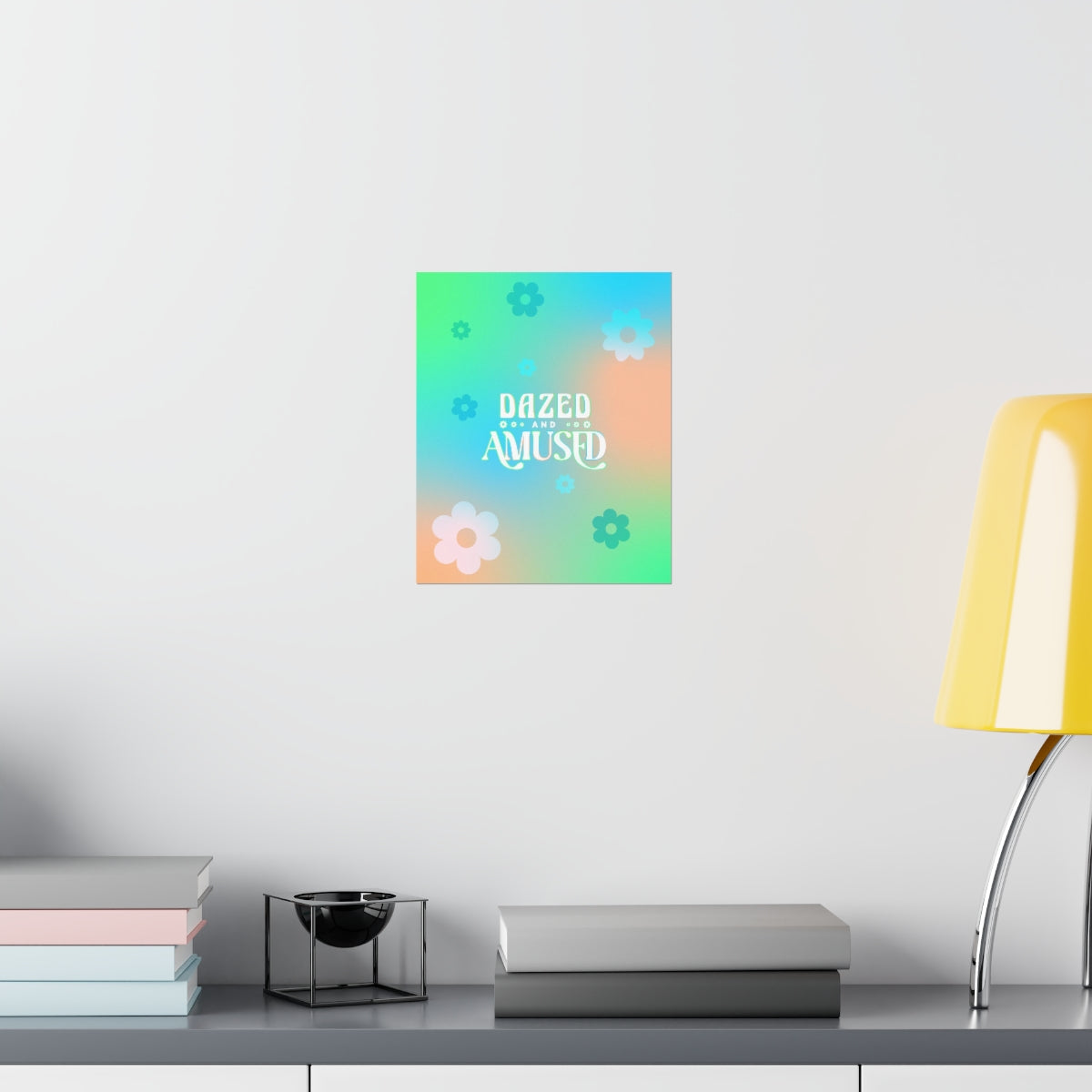 Dazed & Amused Wall Art Print