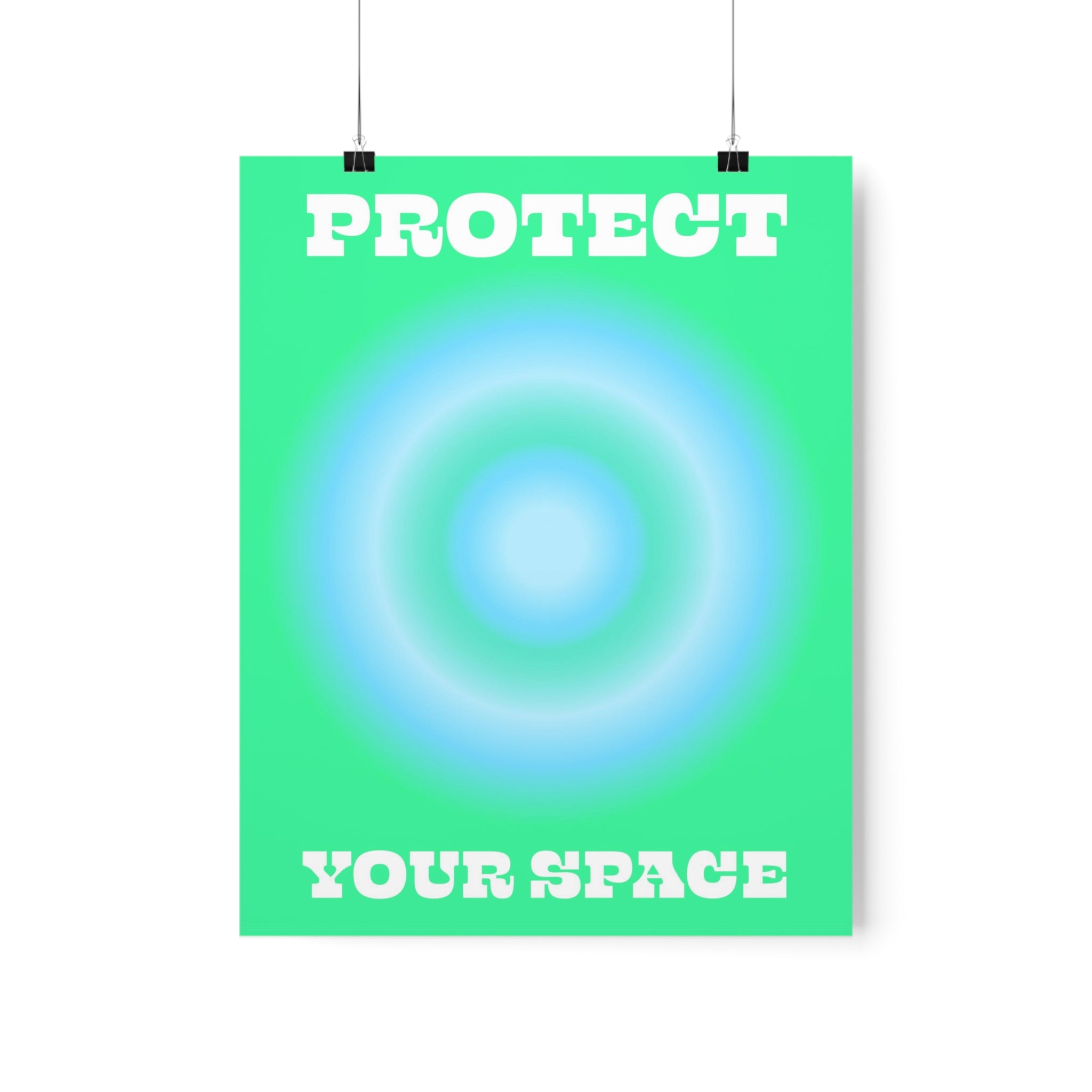 Protect Aura Wall Art Print