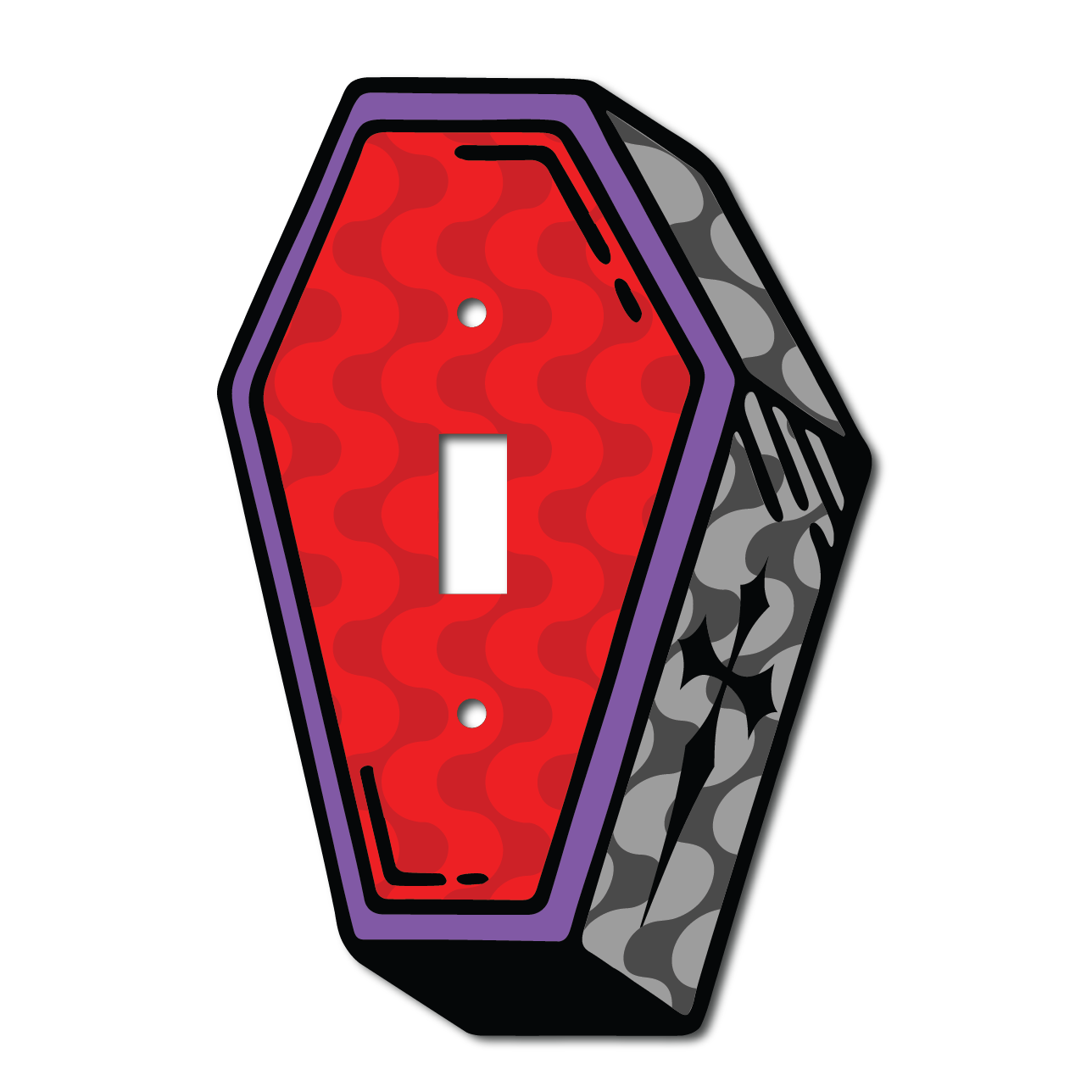 Coffin Light Switch Cover