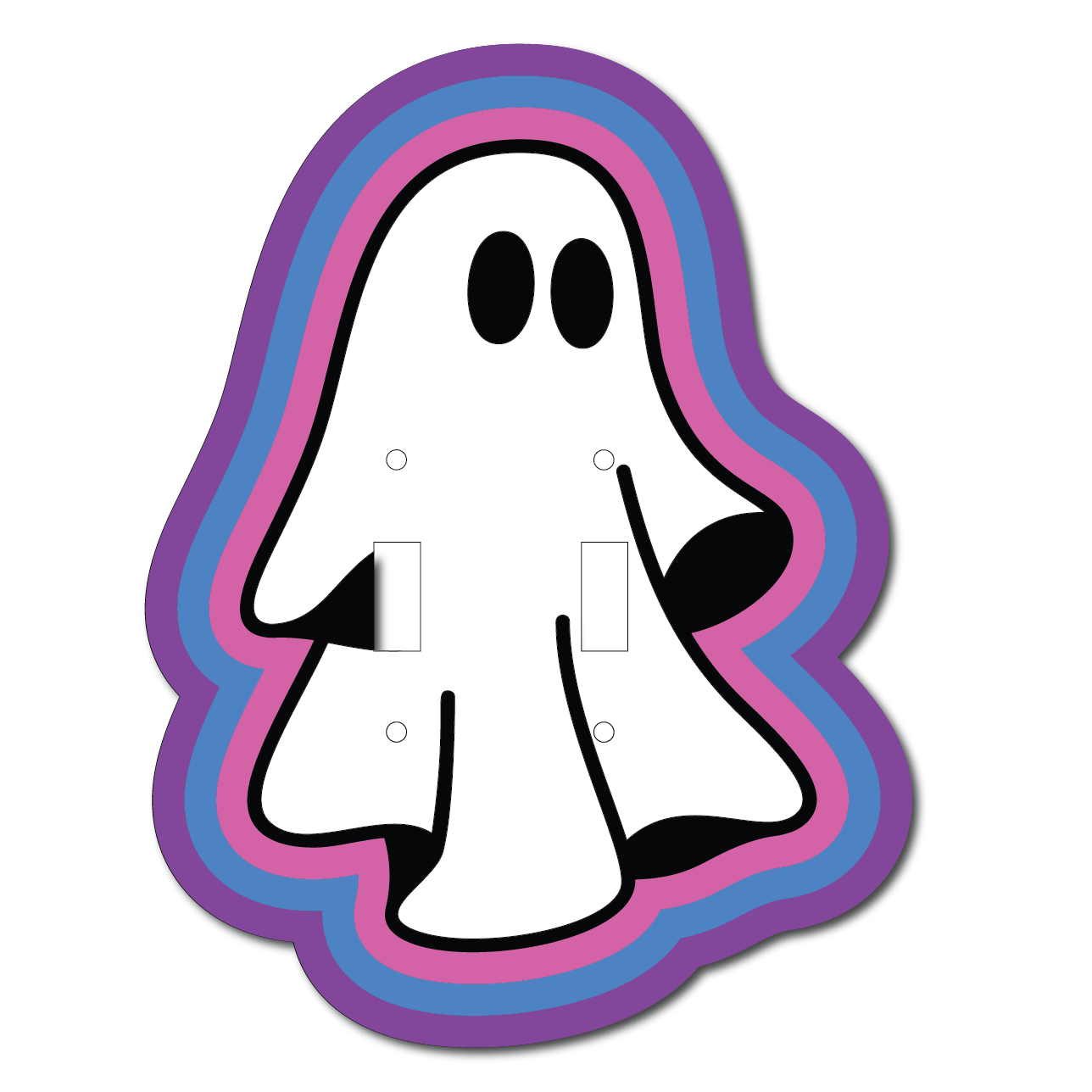 Ghost Light Switch Cover