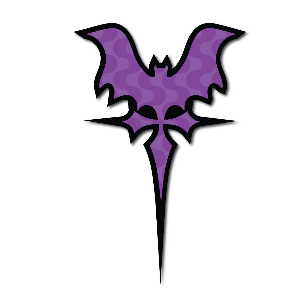 Bat Dagger Wall Art