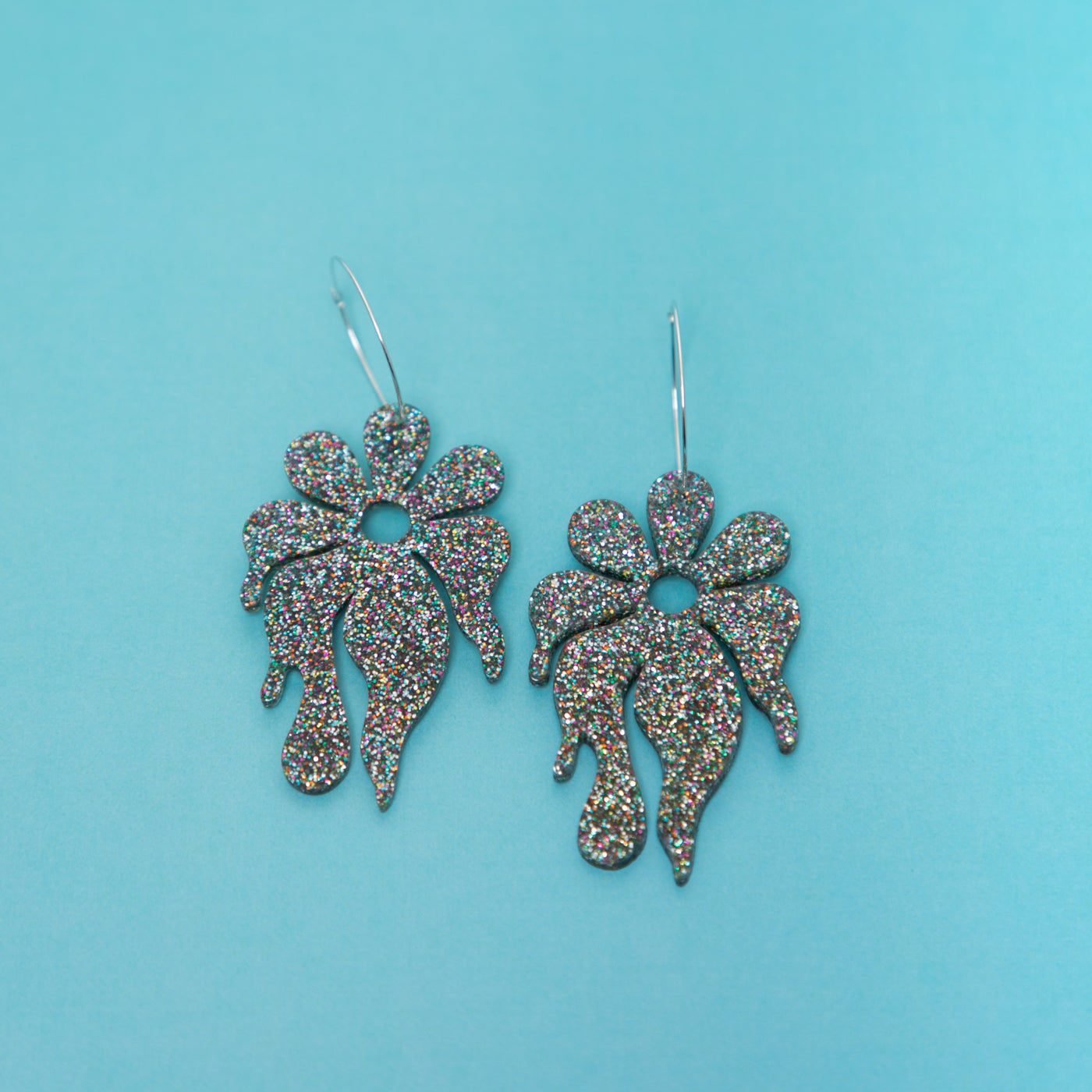MindFlower Hoop Earring,EarringMindFlowers