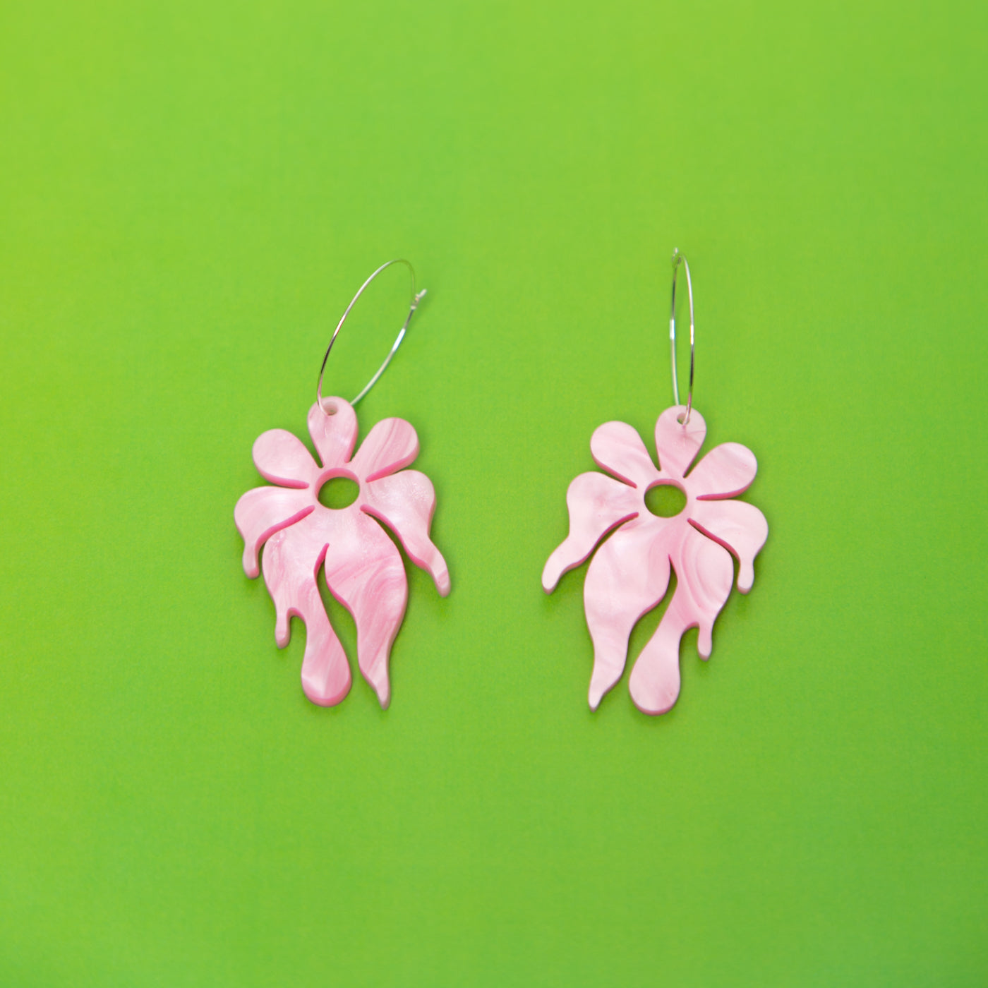 MindFlower Hoop Earring,EarringMindFlowers