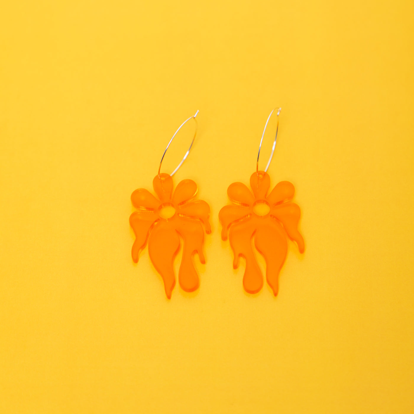 MindFlower Hoop Earring,EarringMindFlowers