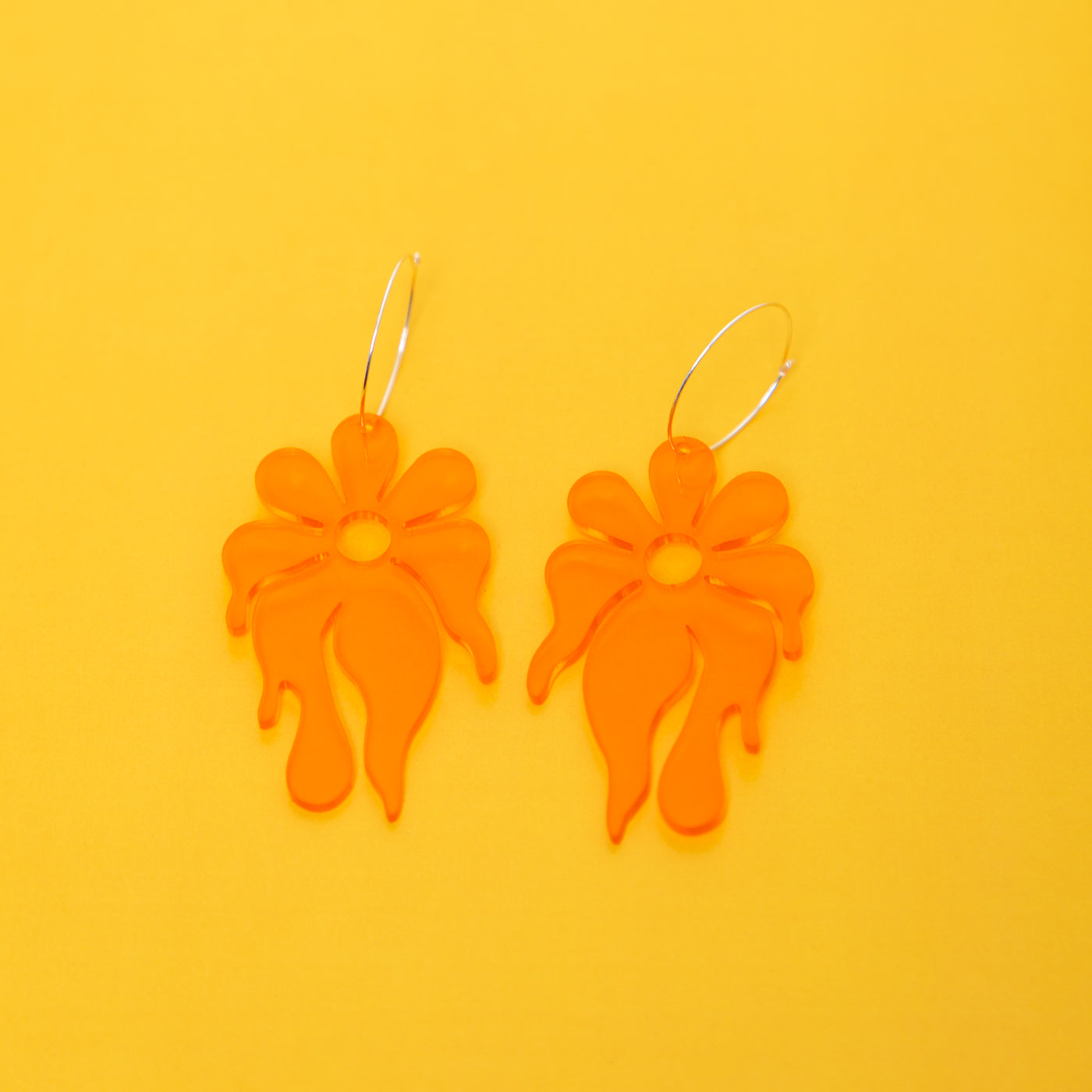 MindFlower Hoop Earring,EarringMindFlowers