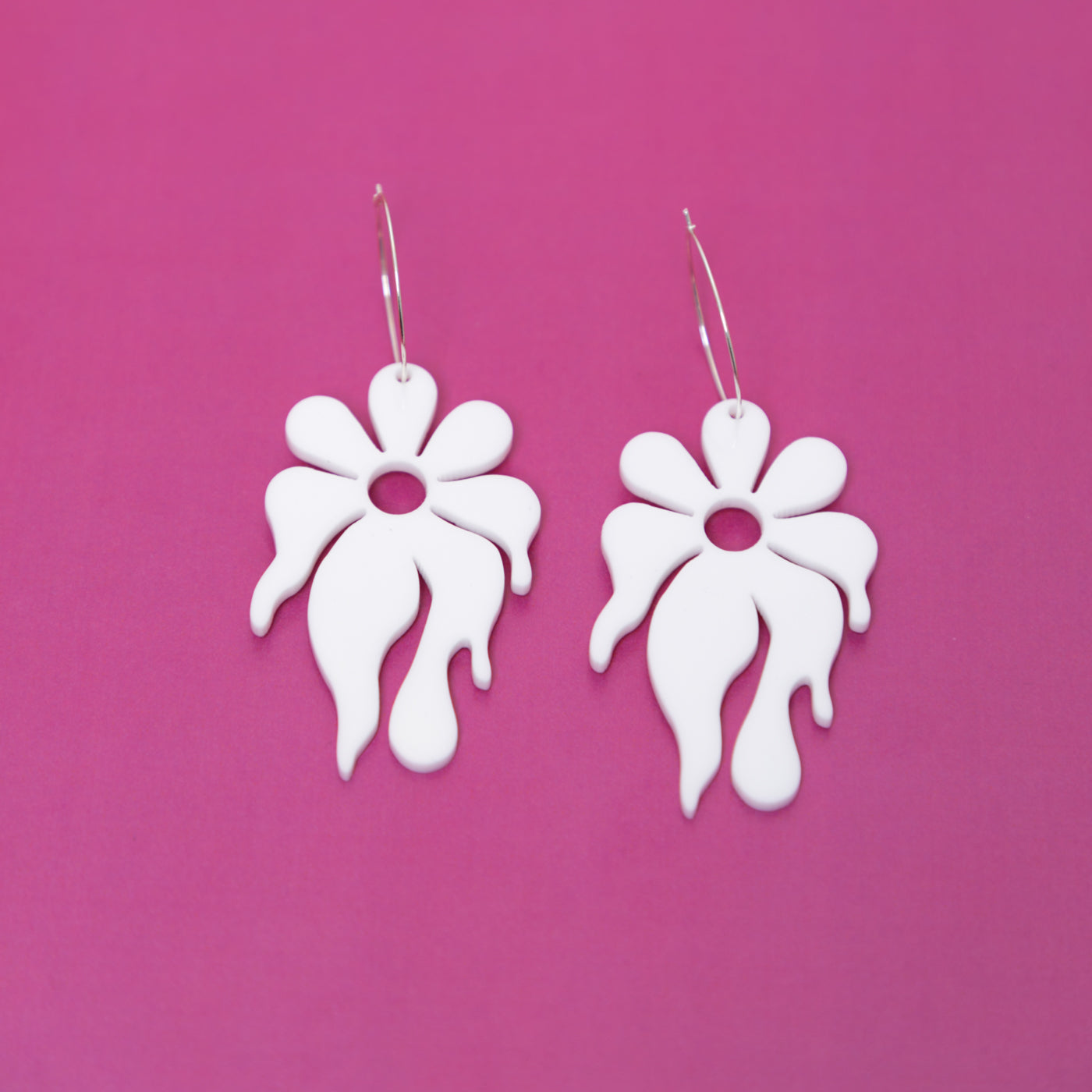 MindFlower Hoop Earring,EarringMindFlowers