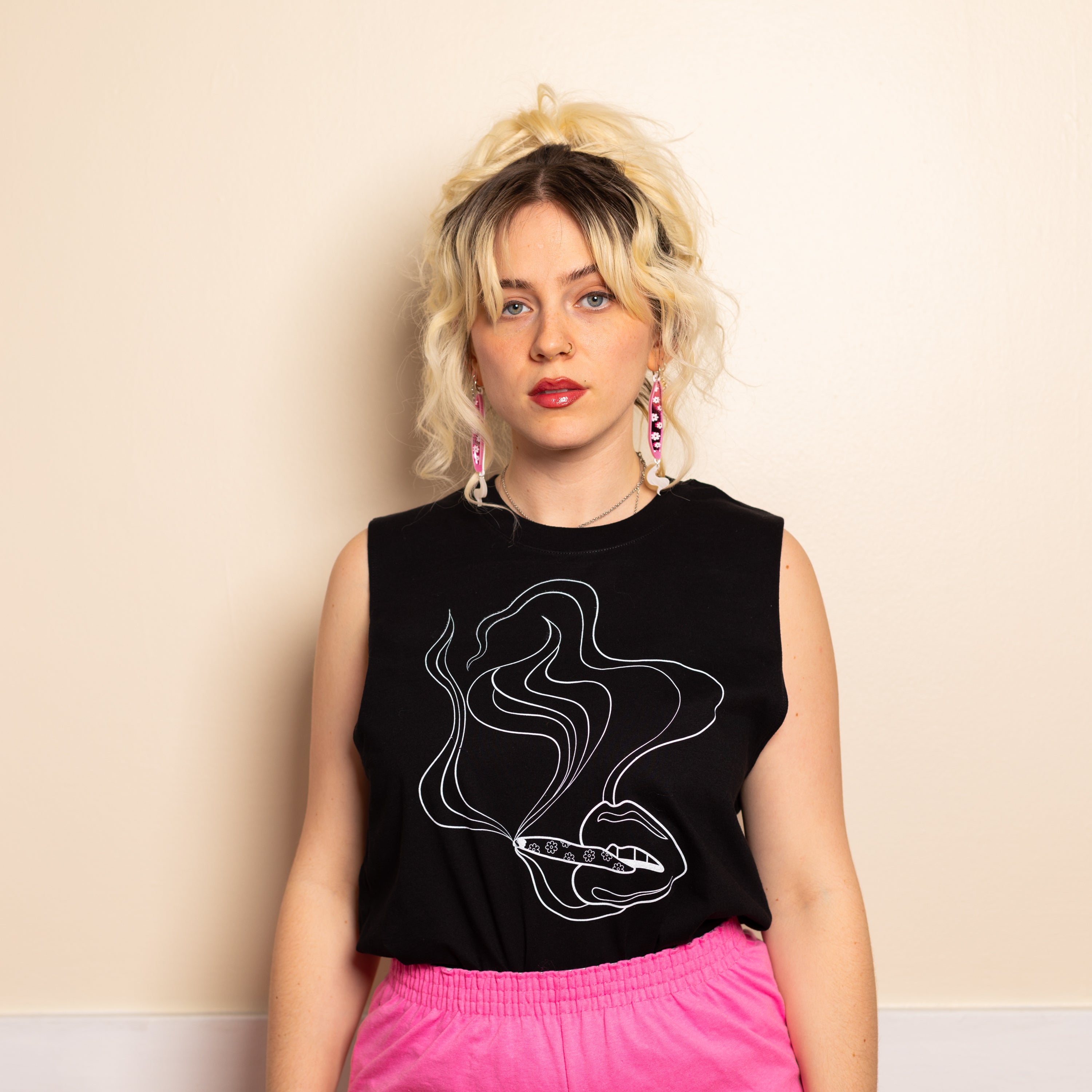 Smokin Lips Loose Tank