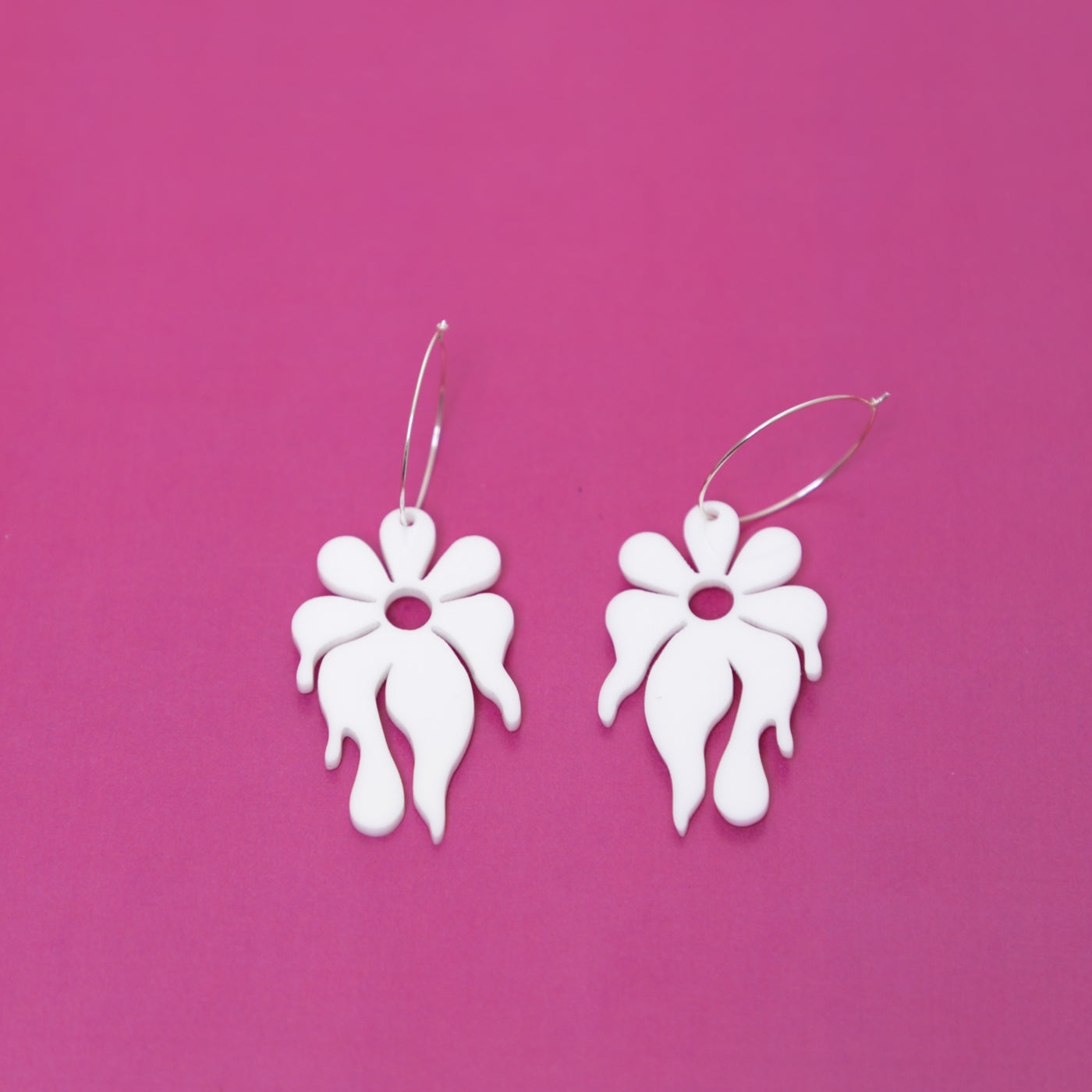 MindFlower Hoop Earring,EarringMindFlowers