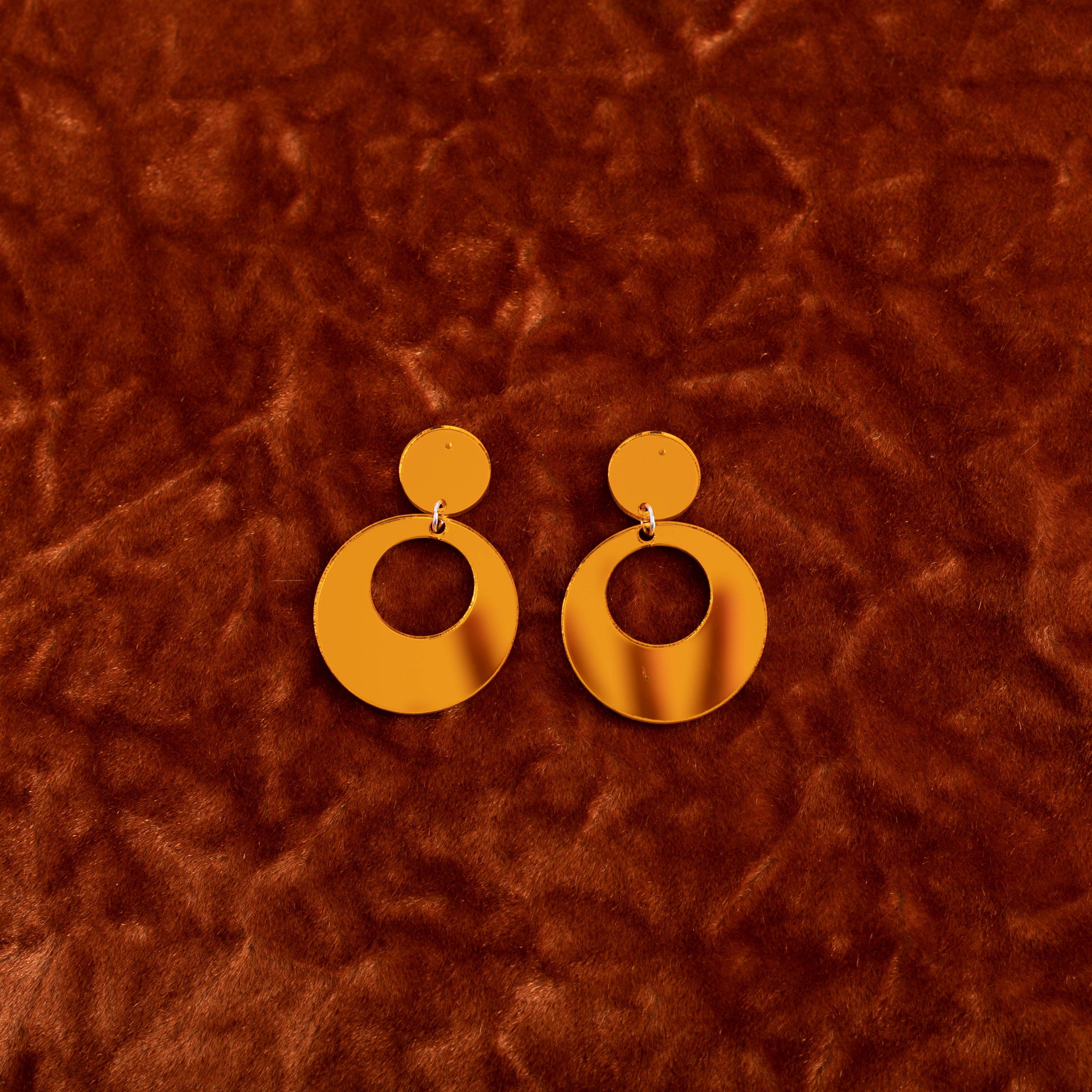 Oh Mod! Hanging Stud Earrings