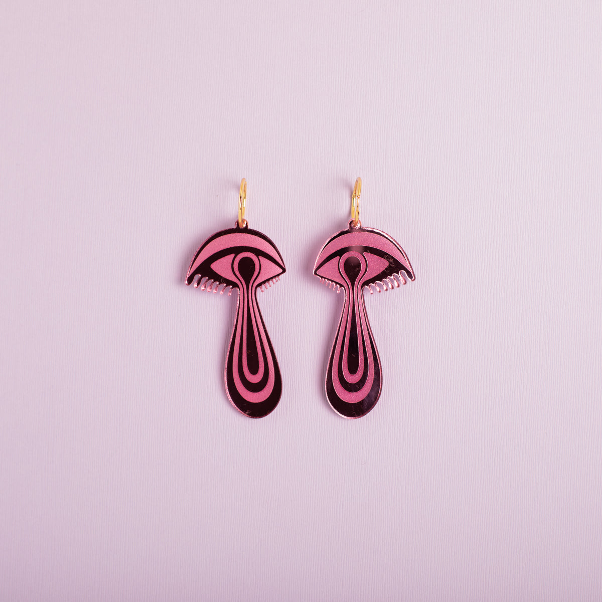 The Mind's Eye Engrave Hoop Earrings