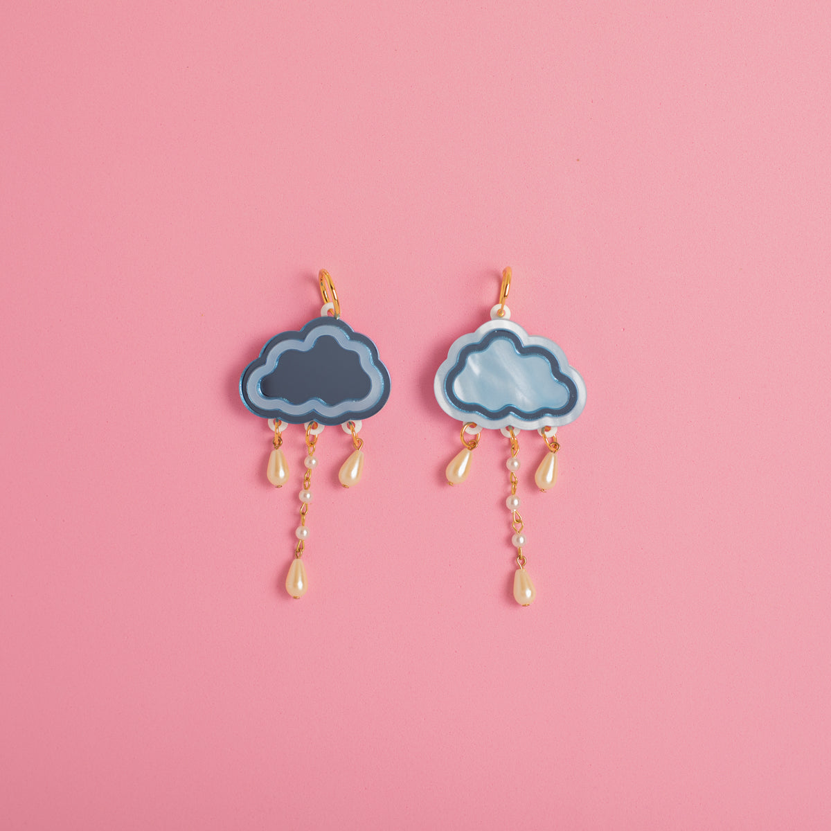 April Showers Hoop Earrings